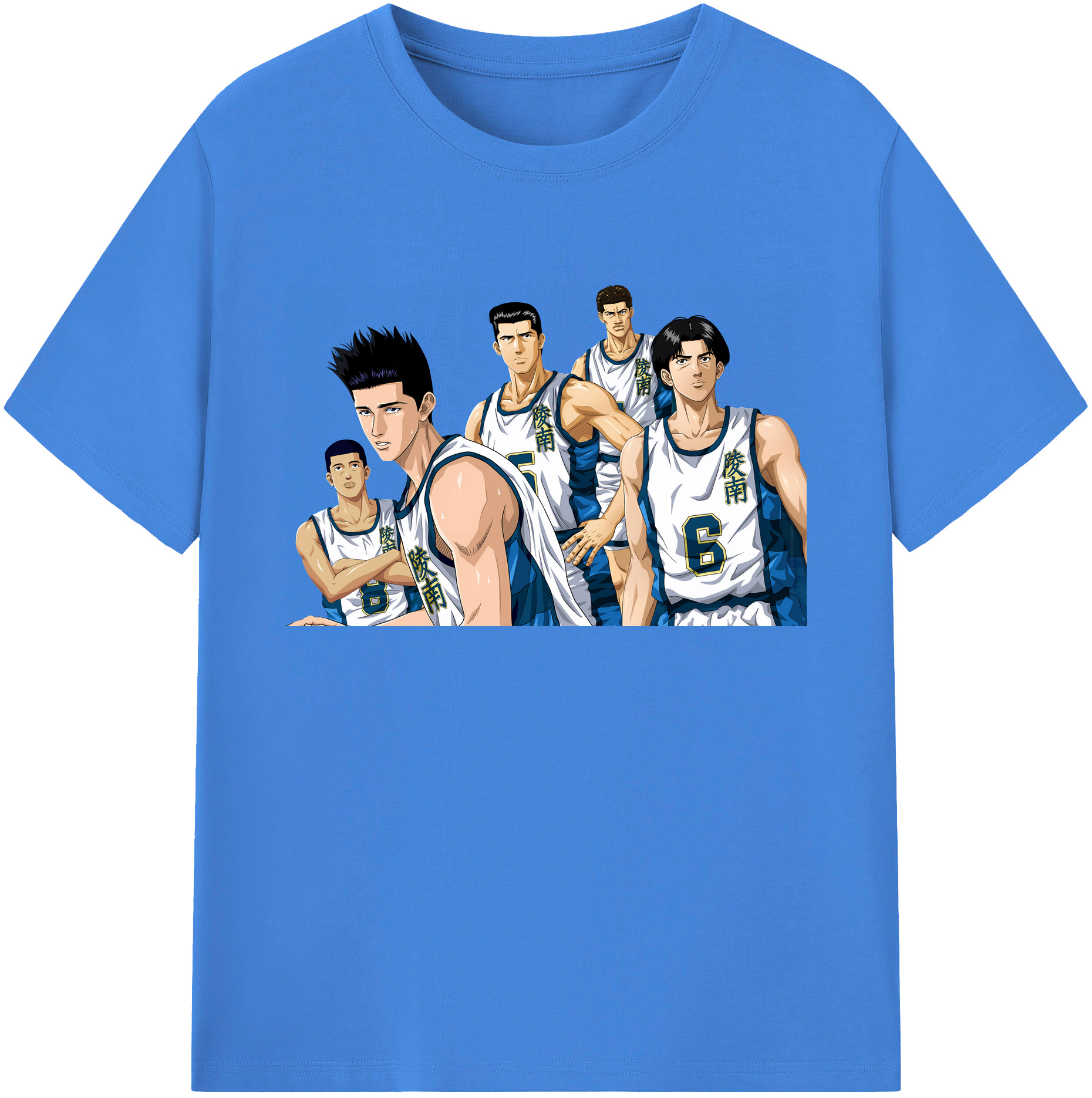 （画像用） SLAM DUNK／スラムダンク 綿100％ メンズ半袖Tシャツ｜肌触りやわらか＆通気性
