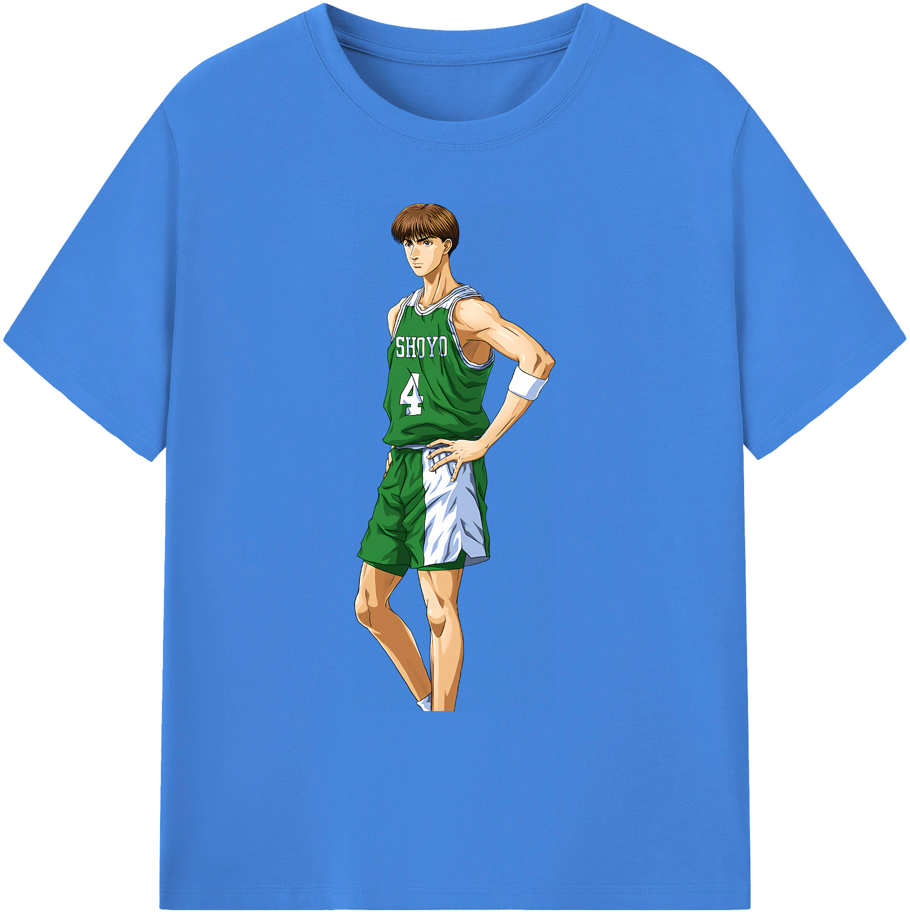 （画像用） SLAM DUNK／スラムダンク 綿100％ メンズ半袖Tシャツ｜肌触りやわらか＆通気性