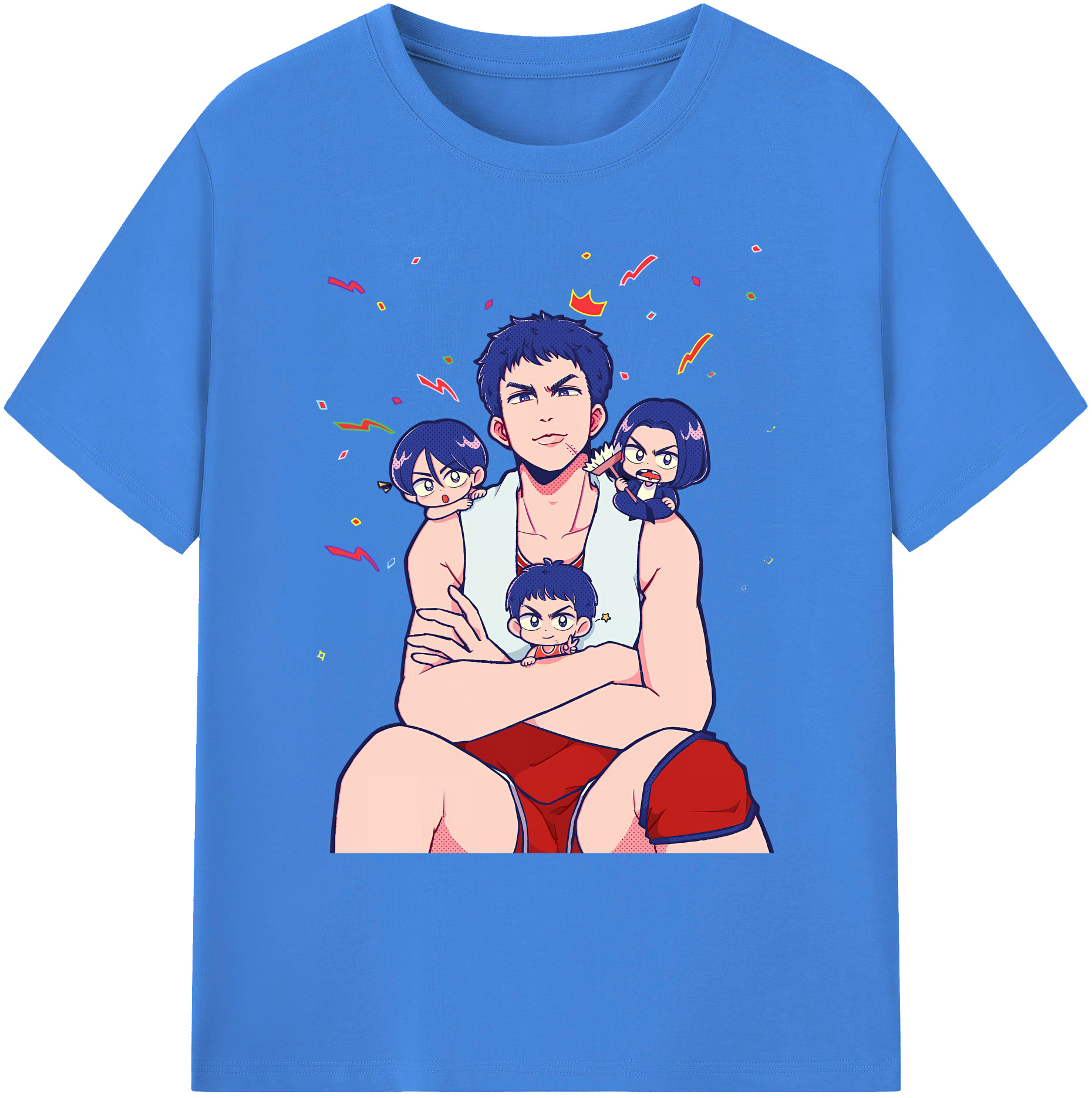 （画像用） SLAM DUNK／スラムダンク 綿100％ メンズ半袖Tシャツ｜肌触りやわらか＆通気性
