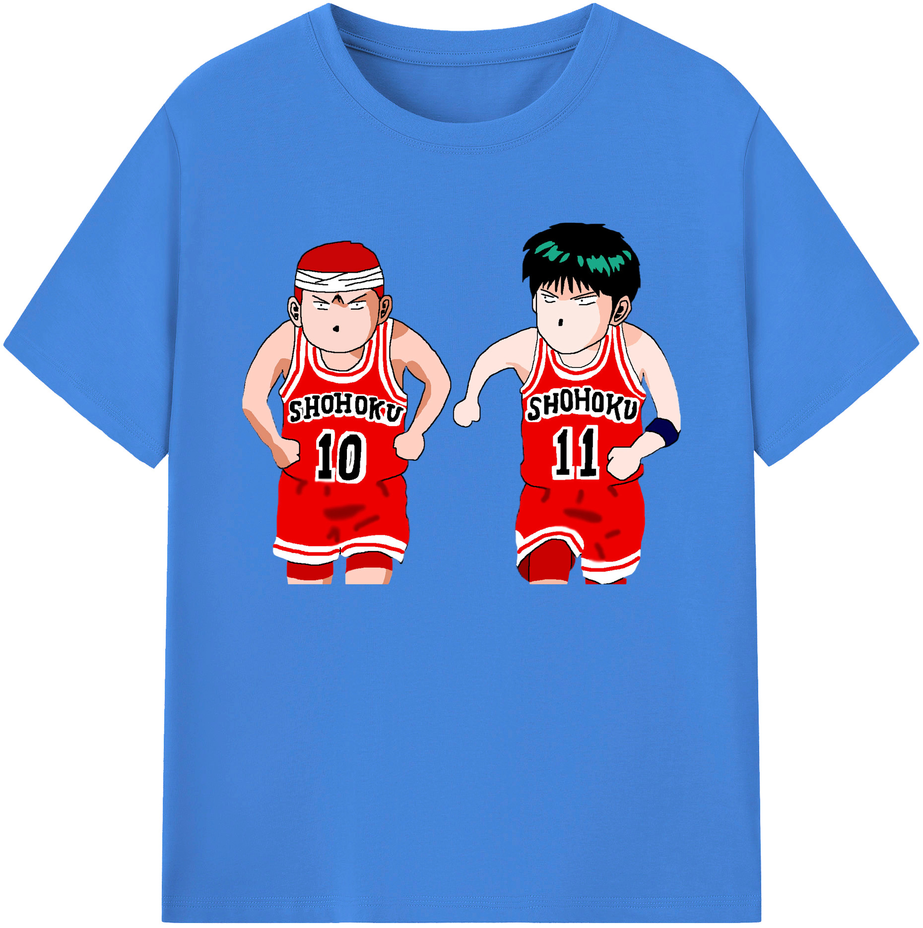 （画像用） SLAM DUNK／スラムダンク 綿100％ メンズ半袖Tシャツ｜肌触りやわらか＆通気性
