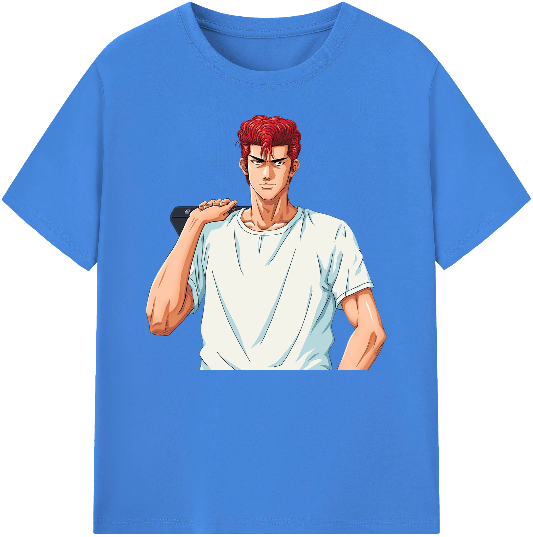 （画像用） SLAM DUNK／スラムダンク 綿100％ メンズ半袖Tシャツ｜肌触りやわらか＆通気性