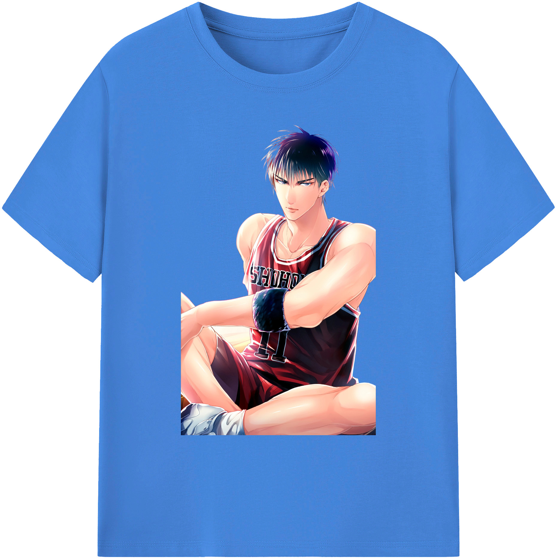 （画像用） SLAM DUNK／スラムダンク 綿100％ メンズ半袖Tシャツ｜肌触りやわらか＆通気性