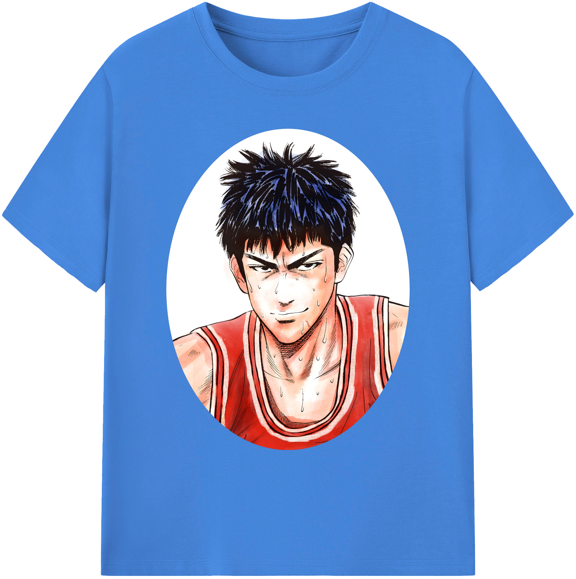 （画像用） SLAM DUNK／スラムダンク 綿100％ メンズ半袖Tシャツ｜肌触りやわらか＆通気性