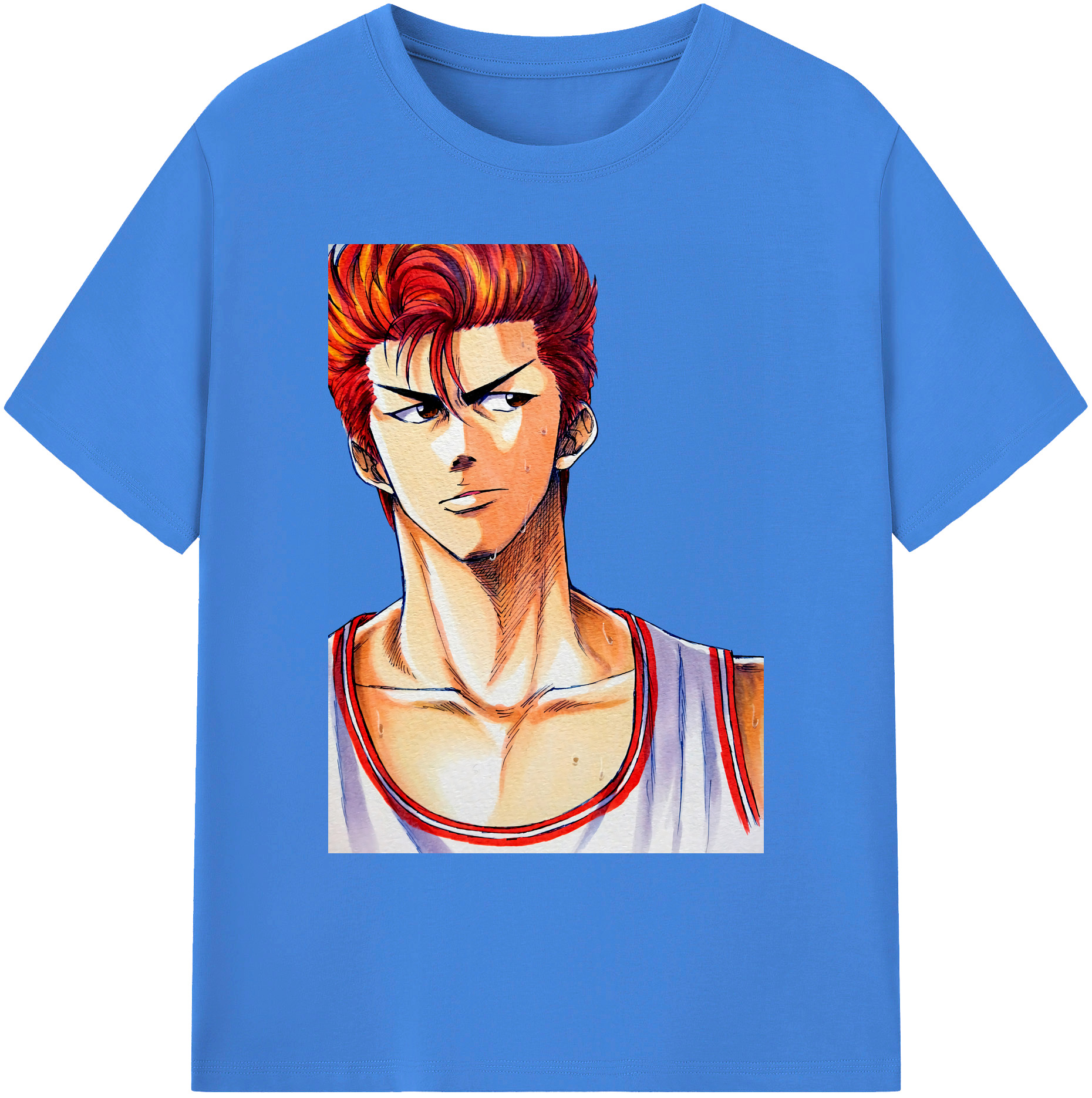 （画像用） SLAM DUNK／スラムダンク 綿100％ メンズ半袖Tシャツ｜肌触りやわらか＆通気性