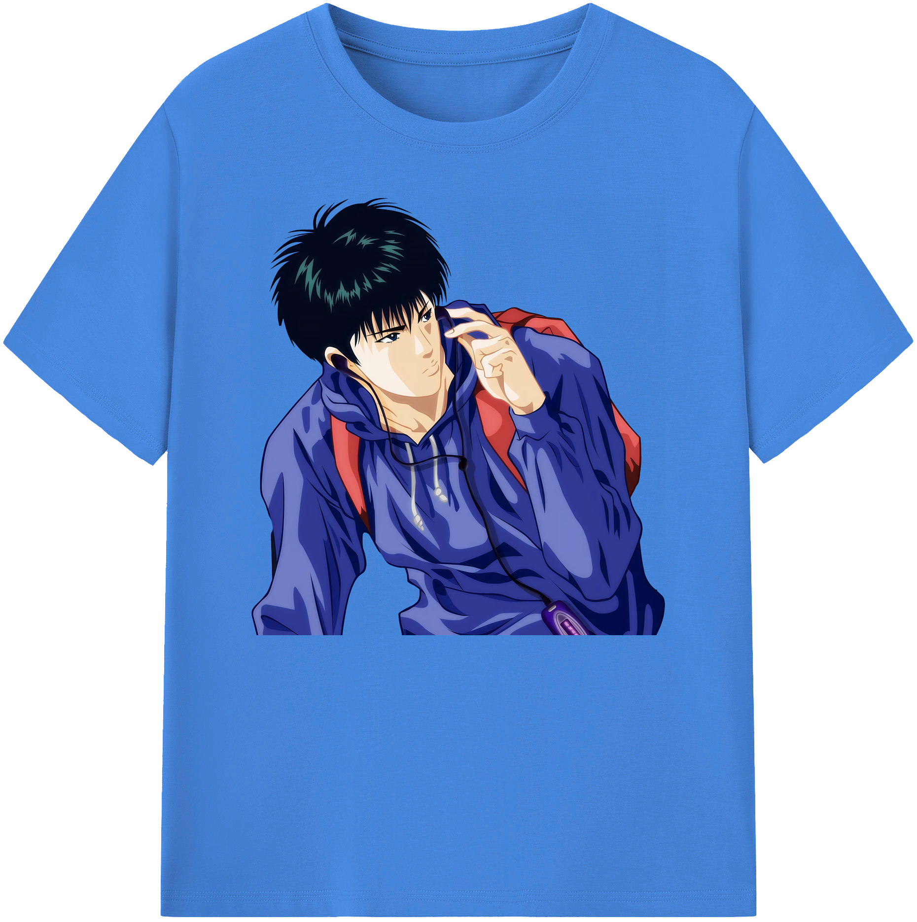 （画像用） SLAM DUNK／スラムダンク 綿100％ メンズ半袖Tシャツ｜肌触りやわらか＆通気性