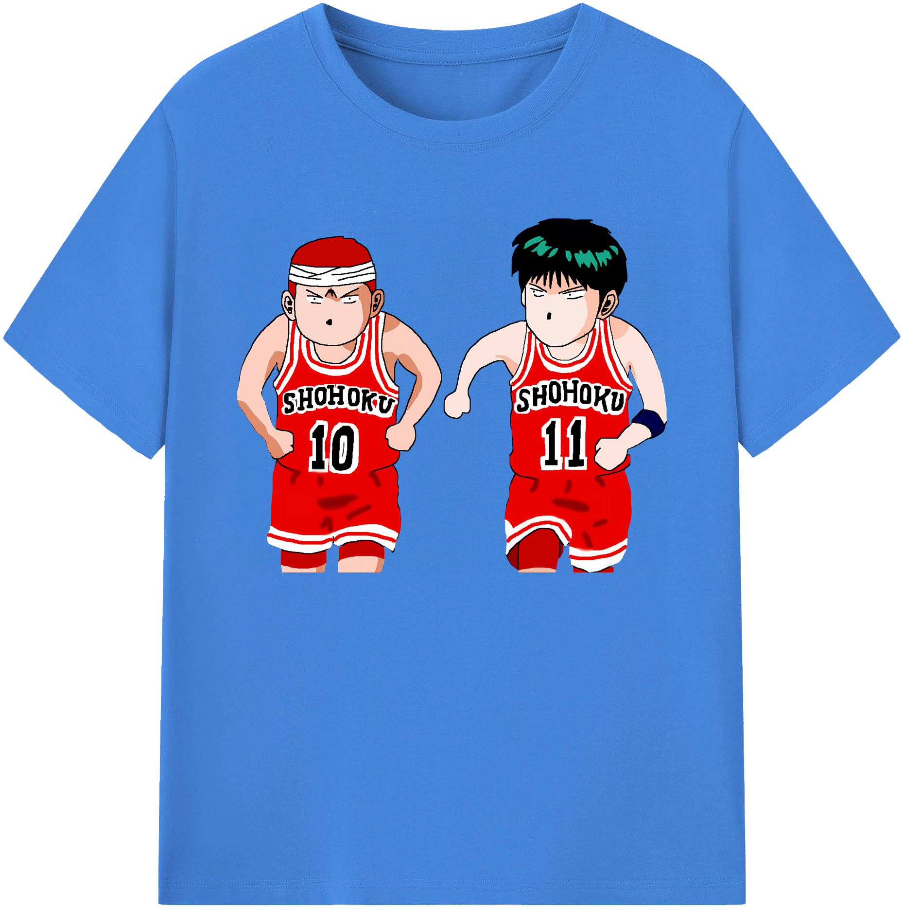 （画像用） SLAM DUNK／スラムダンク 綿100％ メンズ半袖Tシャツ｜肌触りやわらか＆通気性