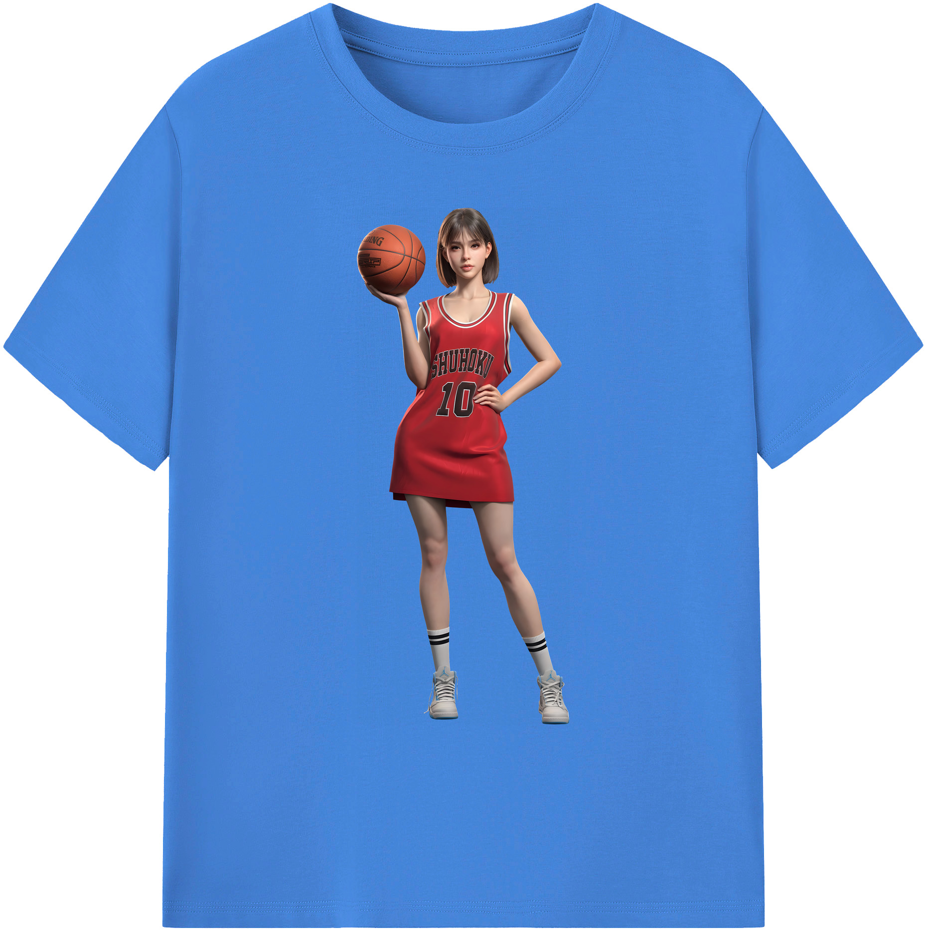 （画像用） SLAM DUNK／スラムダンク 綿100％ メンズ半袖Tシャツ｜肌触りやわらか＆通気性