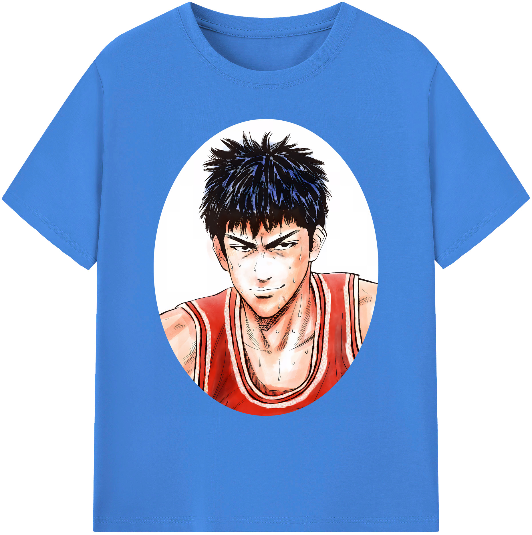 （画像用） SLAM DUNK／スラムダンク 綿100％ メンズ半袖Tシャツ｜肌触りやわらか＆通気性