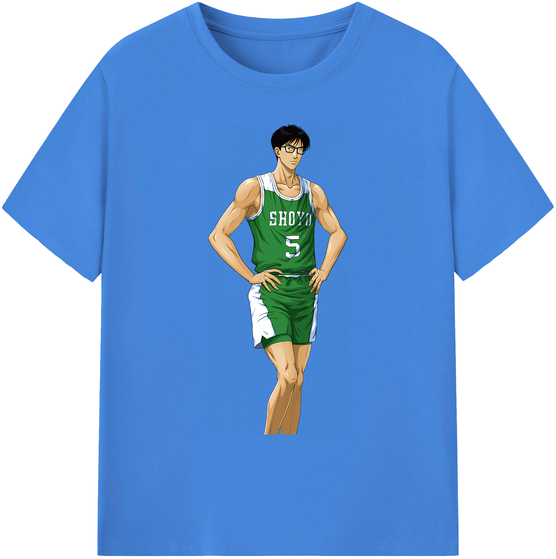 （画像用） SLAM DUNK／スラムダンク 綿100％ メンズ半袖Tシャツ｜肌触りやわらか＆通気性