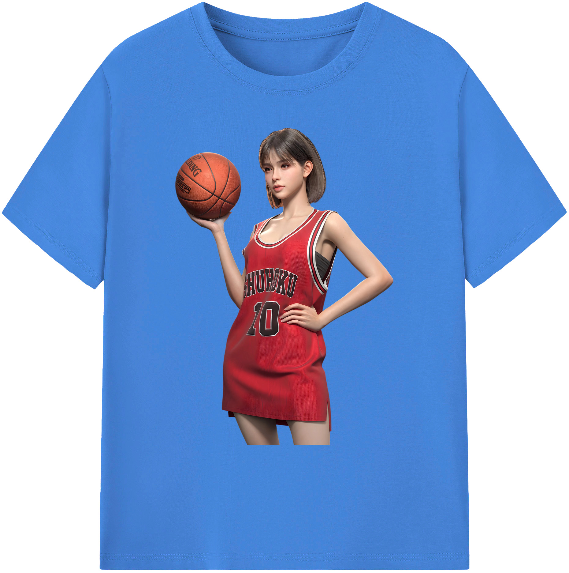 （画像用） SLAM DUNK／スラムダンク 綿100％ メンズ半袖Tシャツ｜肌触りやわらか＆通気性