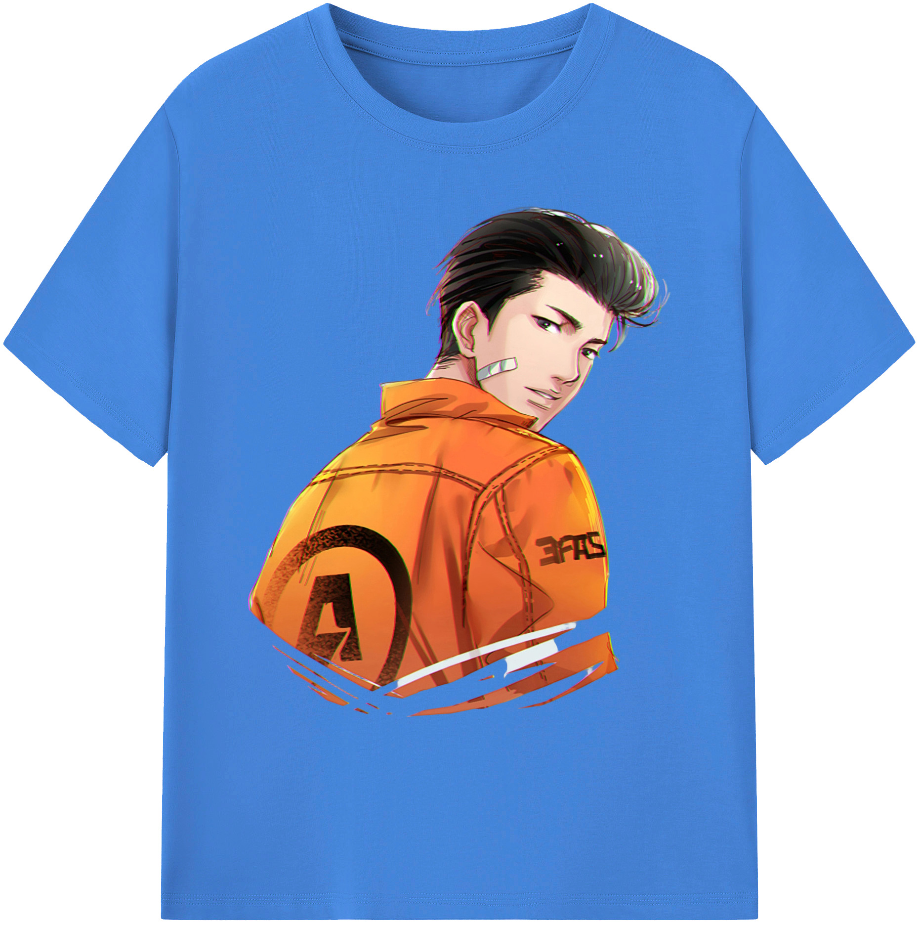 （画像用） SLAM DUNK／スラムダンク 綿100％ メンズ半袖Tシャツ｜肌触りやわらか＆通気性