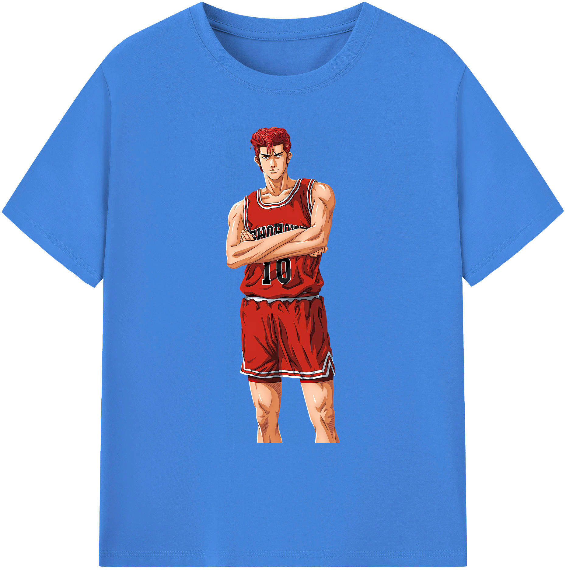 （画像用） SLAM DUNK／スラムダンク 綿100％ メンズ半袖Tシャツ｜肌触りやわらか＆通気性