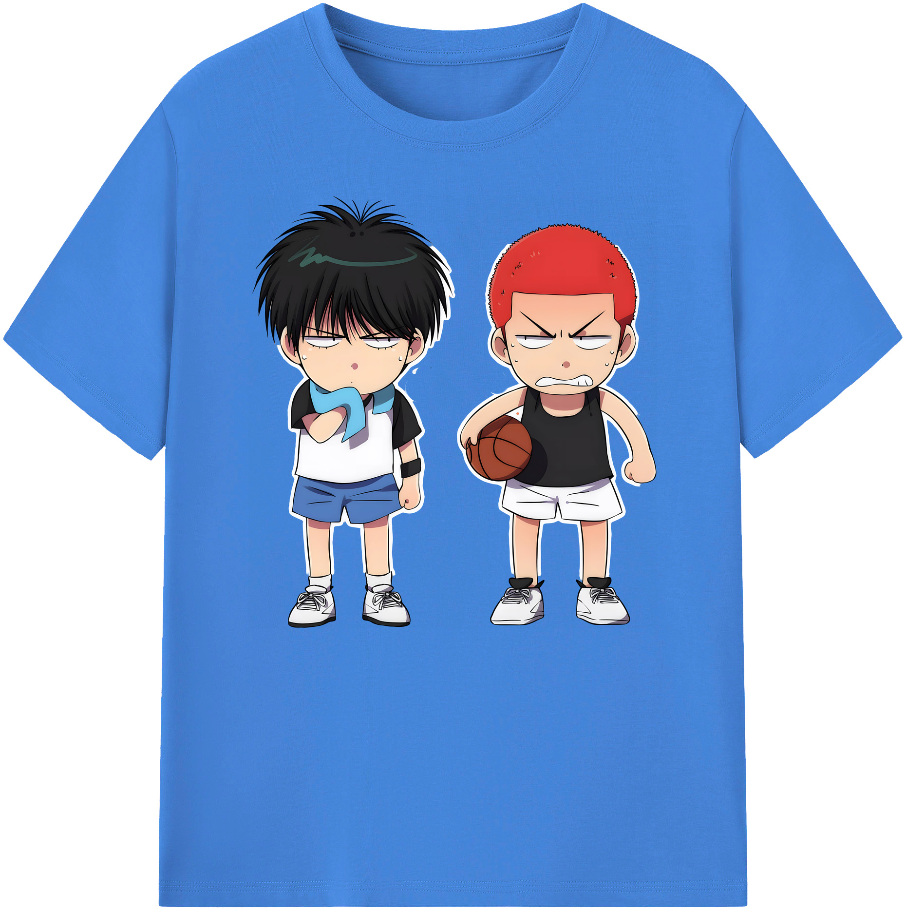 （画像用） SLAM DUNK／スラムダンク 綿100％ メンズ半袖Tシャツ｜肌触りやわらか＆通気性