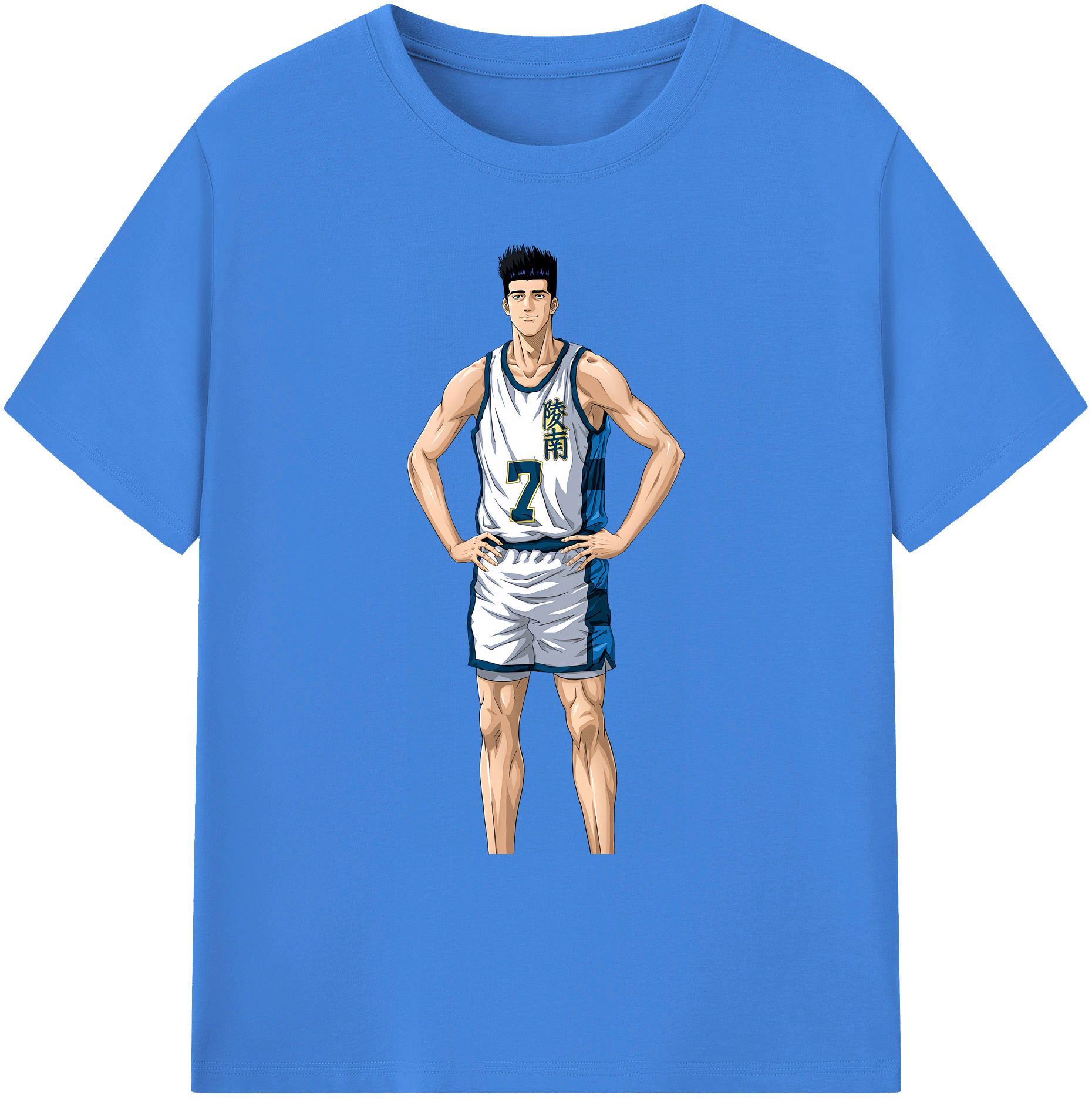 （画像用） SLAM DUNK／スラムダンク 綿100％ メンズ半袖Tシャツ｜肌触りやわらか＆通気性