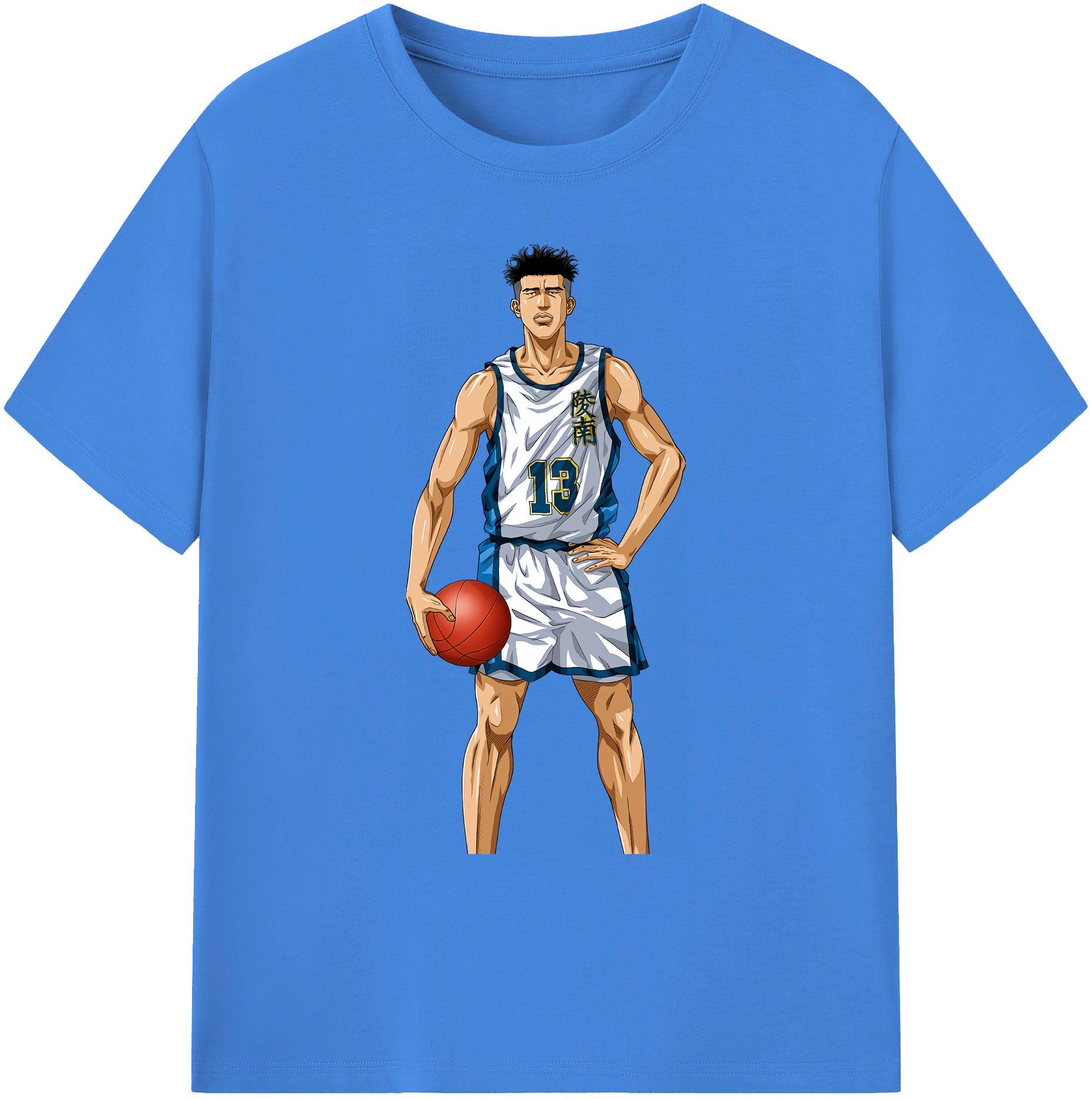 （画像用） SLAM DUNK／スラムダンク 綿100％ メンズ半袖Tシャツ｜肌触りやわらか＆通気性