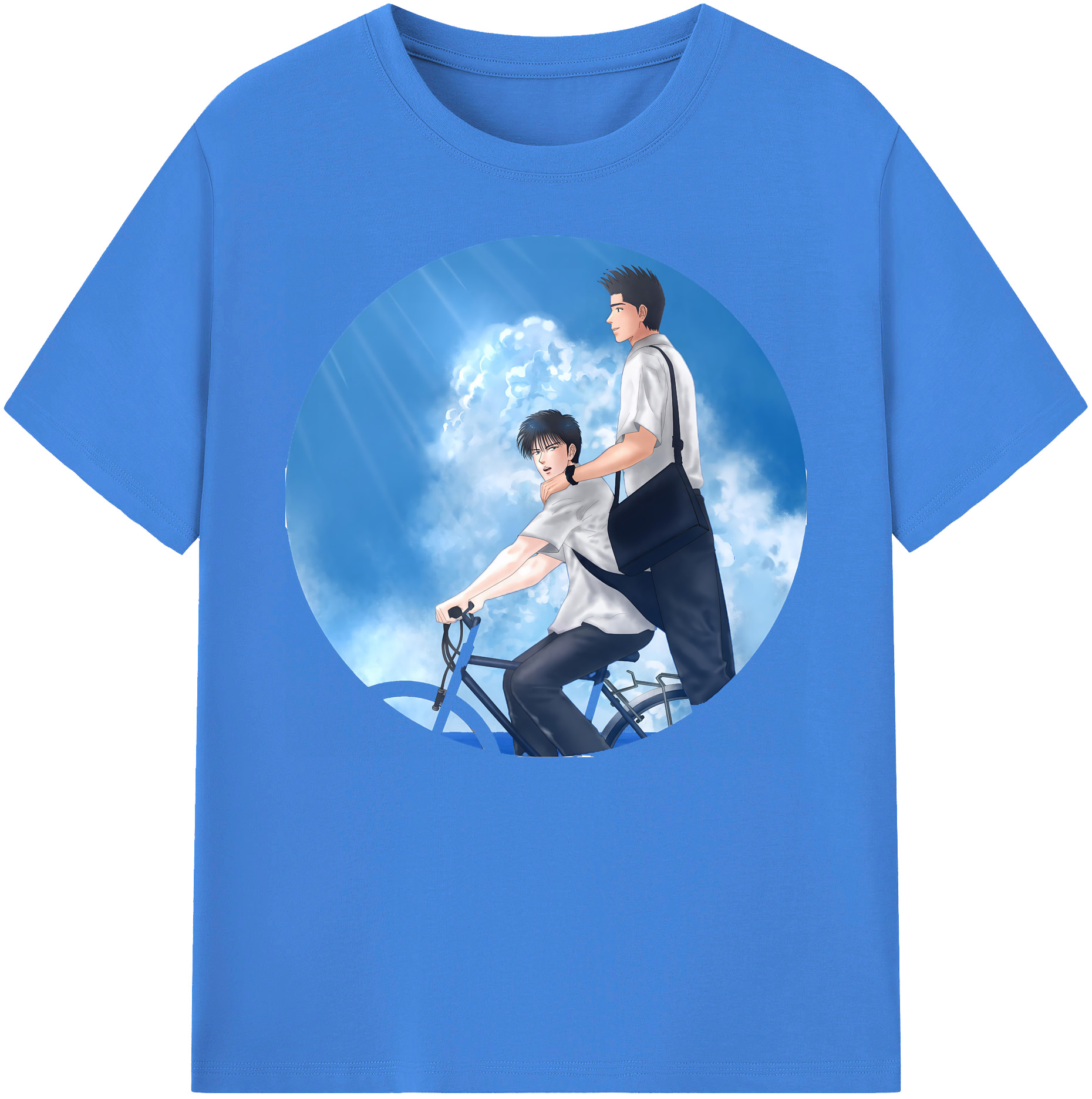（画像用） SLAM DUNK／スラムダンク 綿100％ メンズ半袖Tシャツ｜肌触りやわらか＆通気性