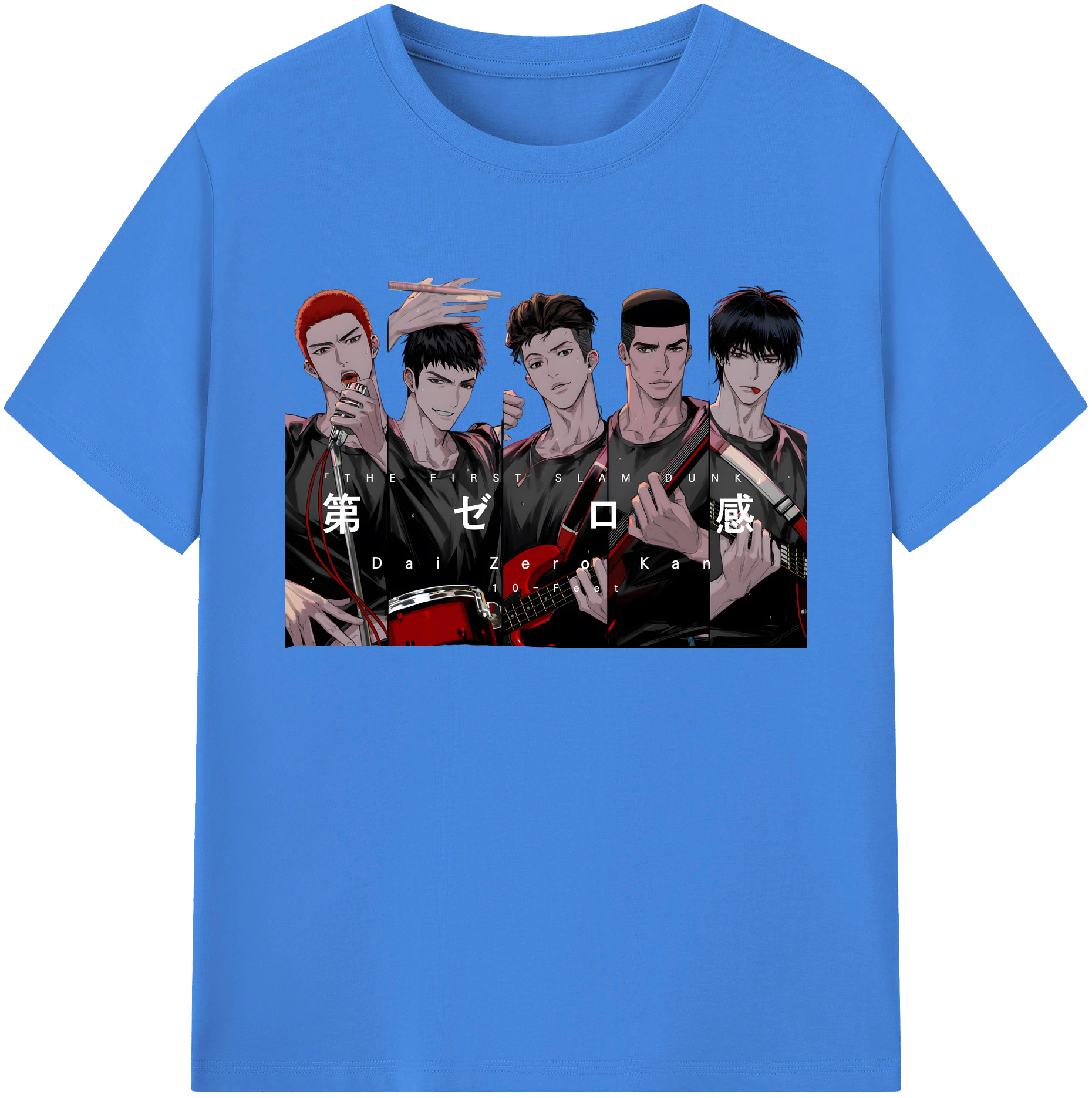 （画像用） SLAM DUNK／スラムダンク 綿100％ メンズ半袖Tシャツ｜肌触りやわらか＆通気性