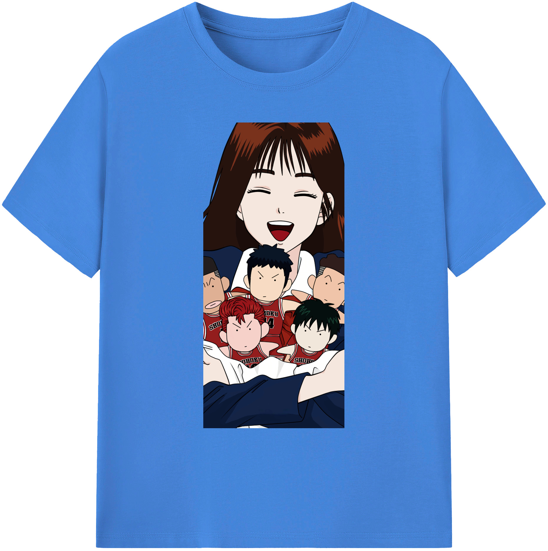 （画像用） SLAM DUNK／スラムダンク 綿100％ メンズ半袖Tシャツ｜肌触りやわらか＆通気性