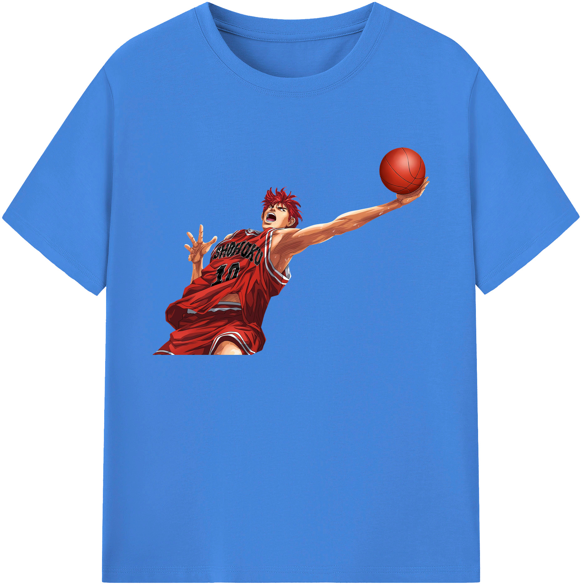 （画像用） SLAM DUNK／スラムダンク 綿100％ メンズ半袖Tシャツ｜肌触りやわらか＆通気性
