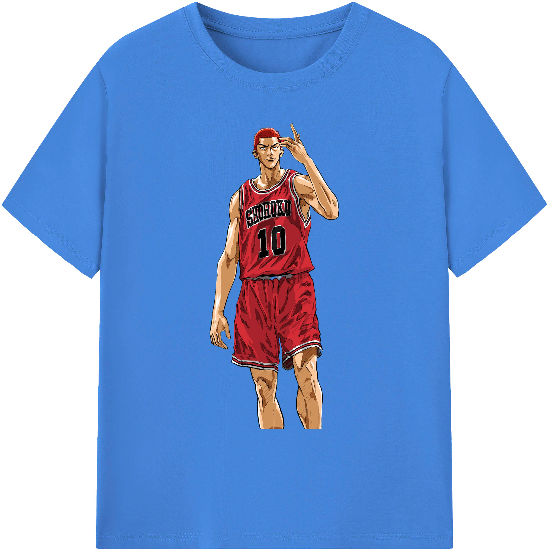 （画像用） SLAM DUNK／スラムダンク 綿100％ メンズ半袖Tシャツ｜肌触りやわらか＆通気性
