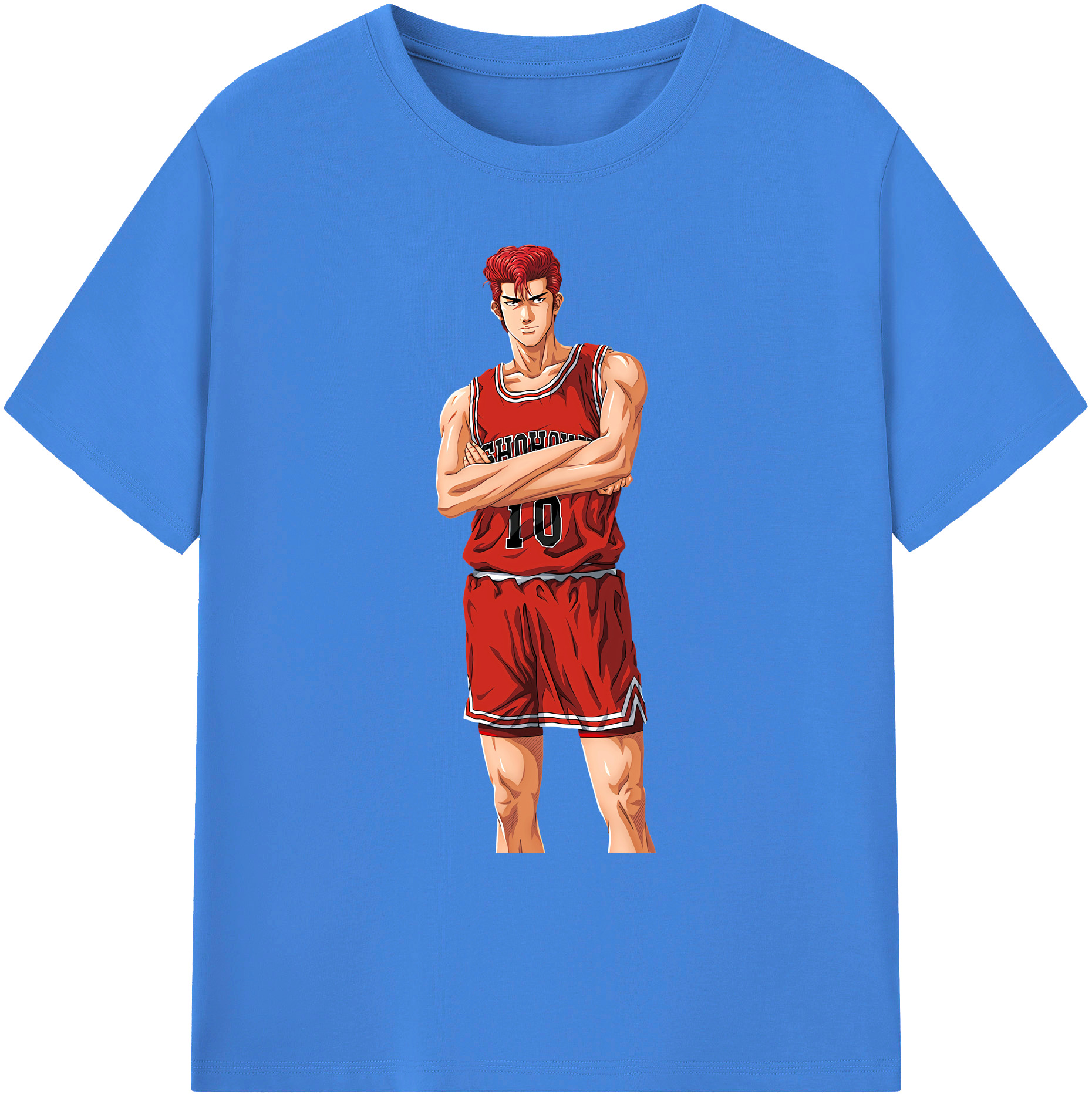 （画像用） SLAM DUNK／スラムダンク 綿100％ メンズ半袖Tシャツ｜肌触りやわらか＆通気性