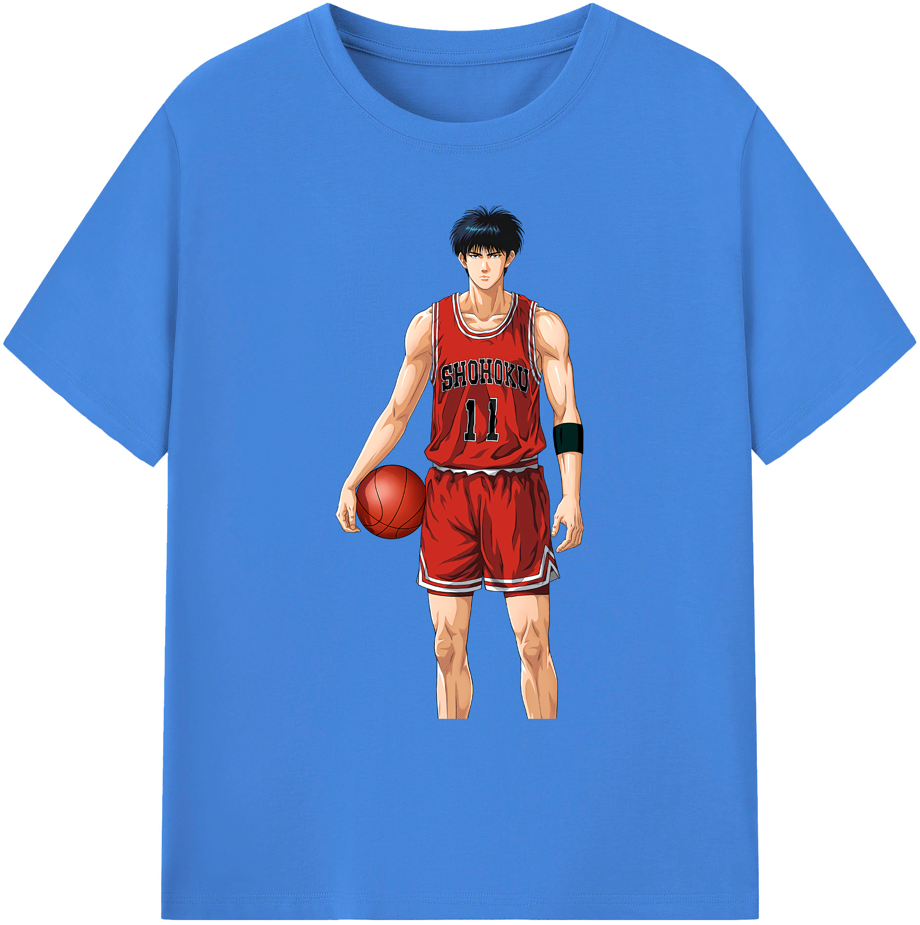 （画像用） SLAM DUNK／スラムダンク 綿100％ メンズ半袖Tシャツ｜肌触りやわらか＆通気性
