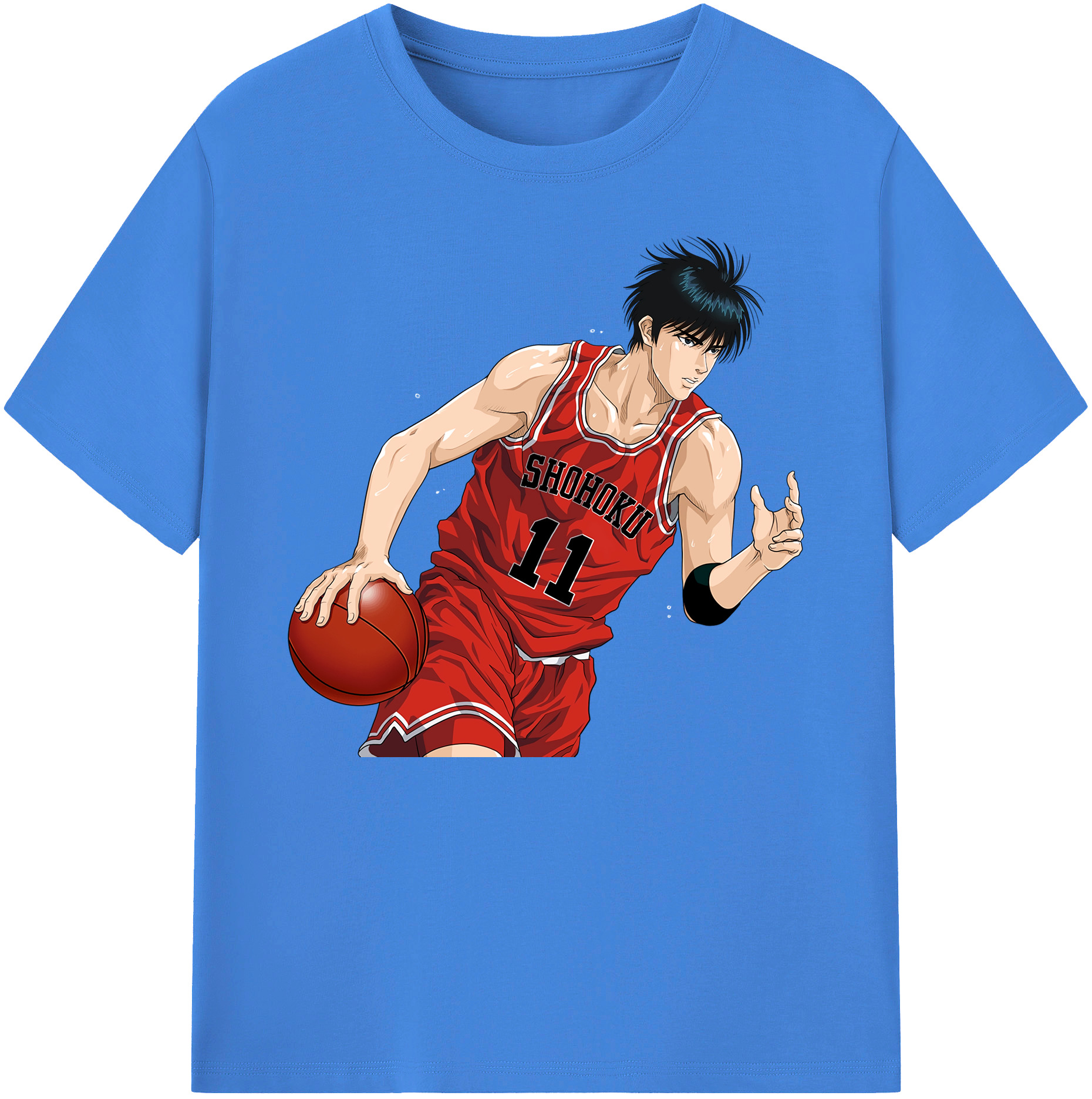 （画像用） SLAM DUNK／スラムダンク 綿100％ メンズ半袖Tシャツ｜肌触りやわらか＆通気性