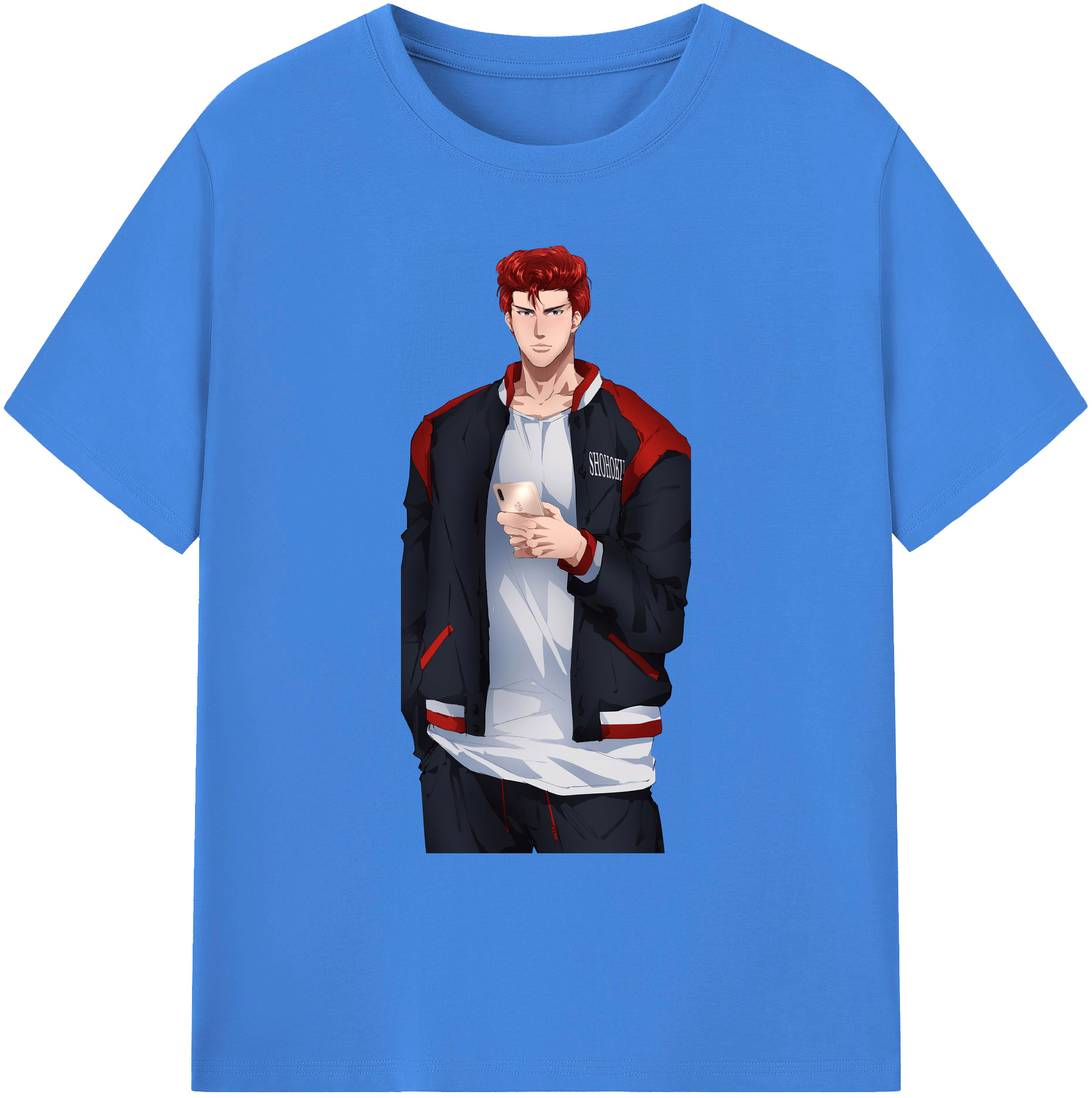 （画像用） SLAM DUNK／スラムダンク 綿100％ メンズ半袖Tシャツ｜肌触りやわらか＆通気性