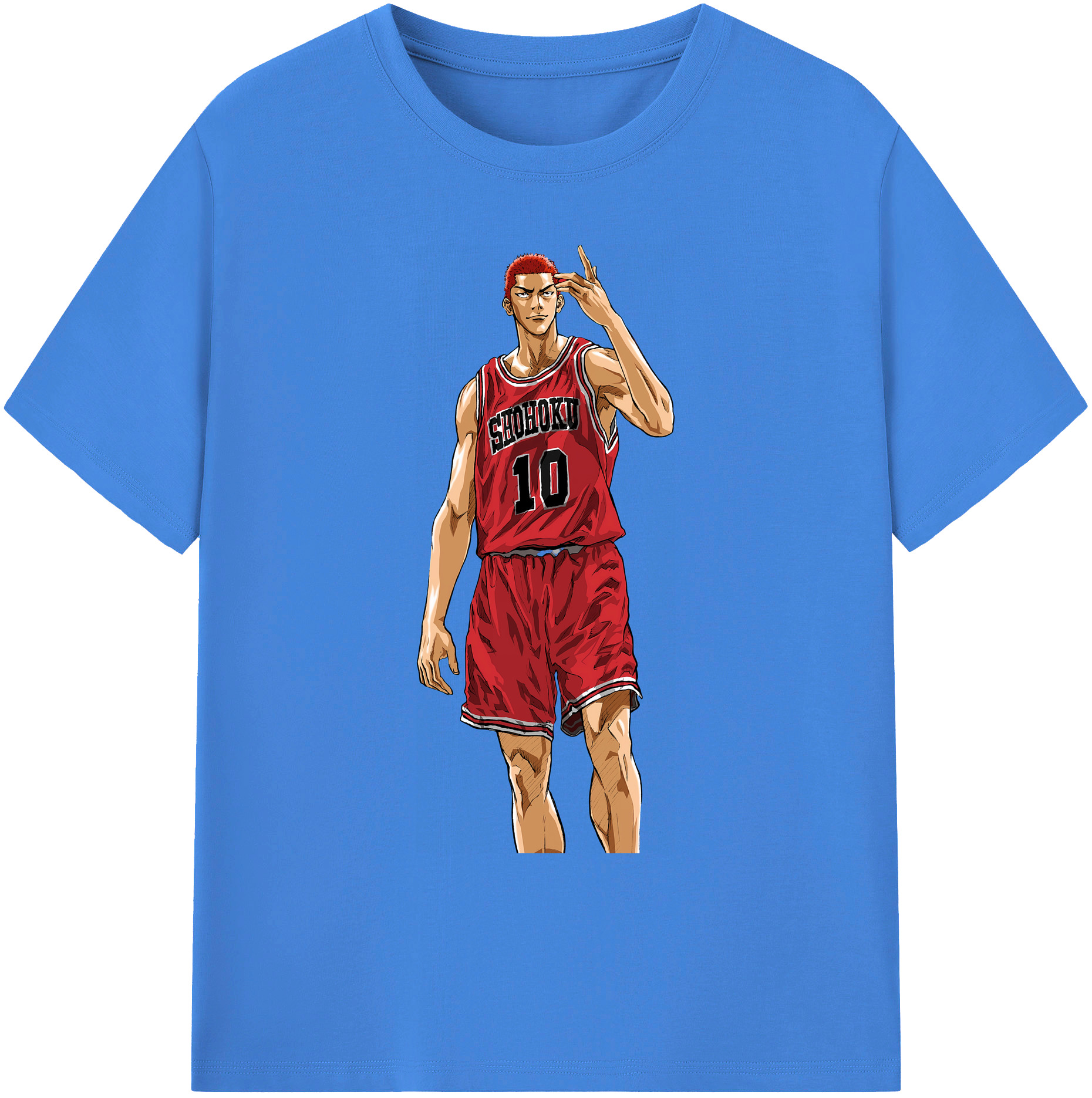 （画像用） SLAM DUNK／スラムダンク 綿100％ メンズ半袖Tシャツ｜肌触りやわらか＆通気性
