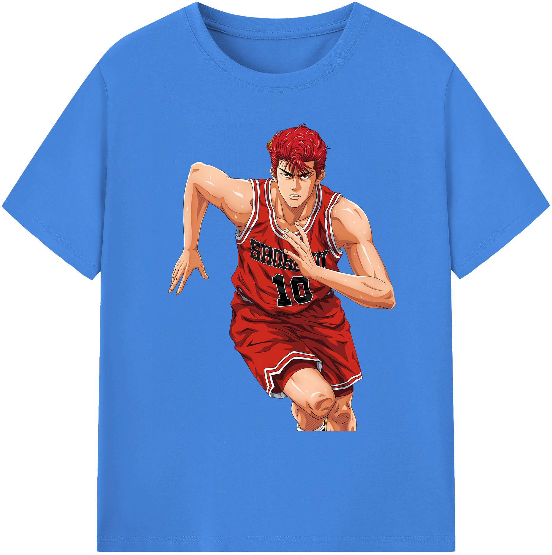 （画像用） SLAM DUNK／スラムダンク 綿100％ メンズ半袖Tシャツ｜肌触りやわらか＆通気性
