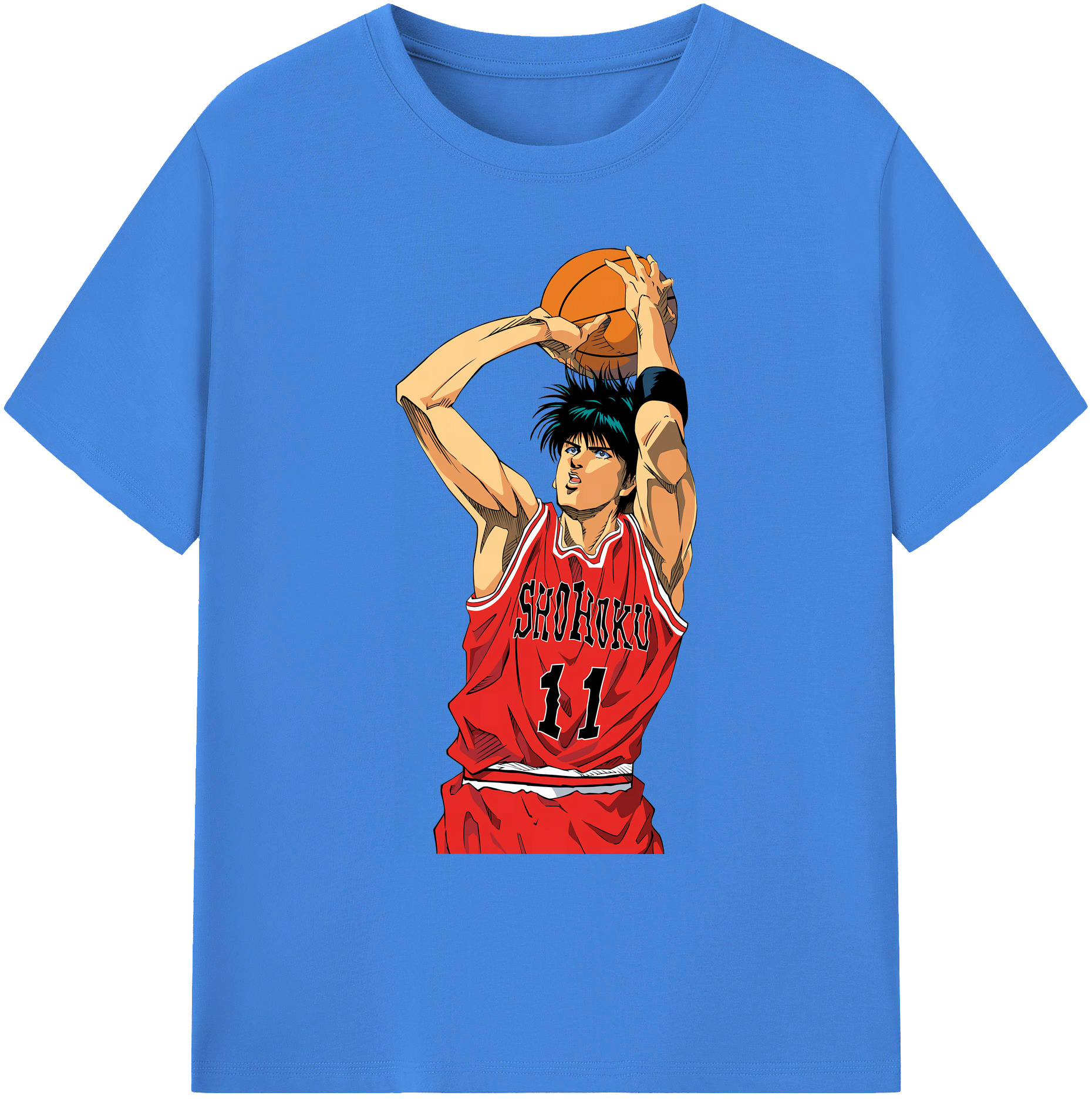 （画像用） SLAM DUNK／スラムダンク 綿100％ メンズ半袖Tシャツ｜肌触りやわらか＆通気性