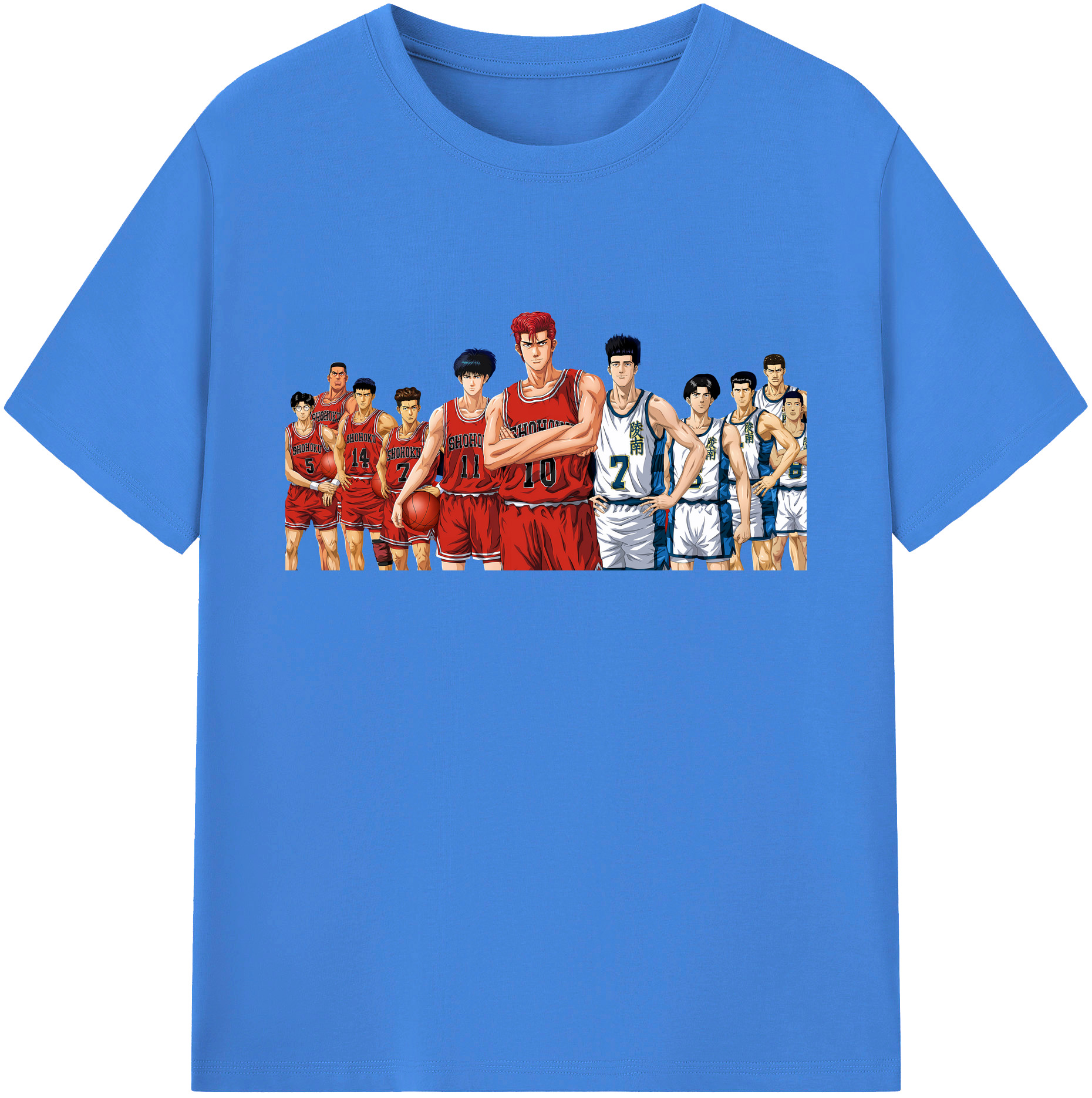 （画像用） SLAM DUNK／スラムダンク 綿100％ メンズ半袖Tシャツ｜肌触りやわらか＆通気性