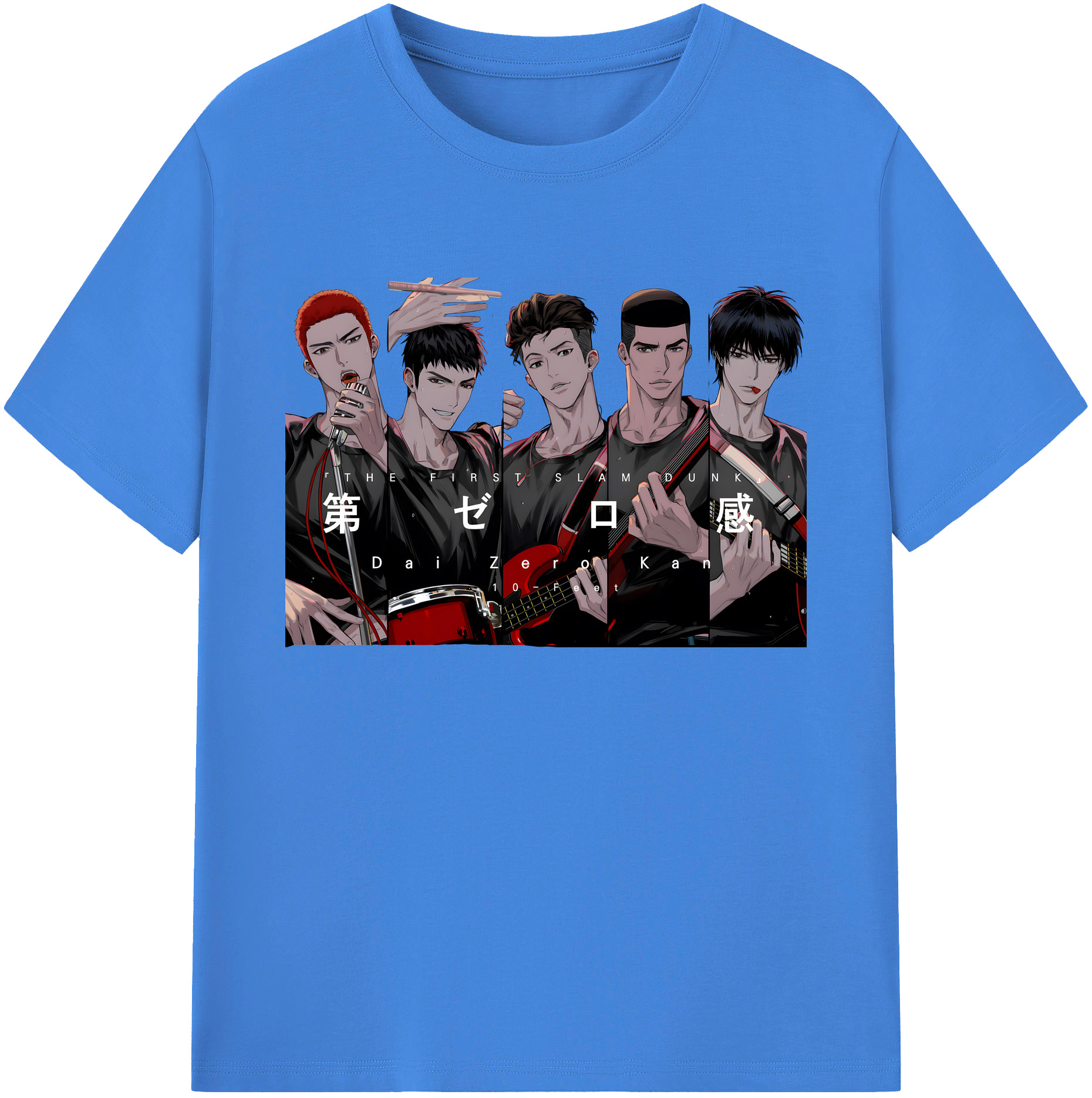 （画像用） SLAM DUNK／スラムダンク 綿100％ メンズ半袖Tシャツ｜肌触りやわらか＆通気性