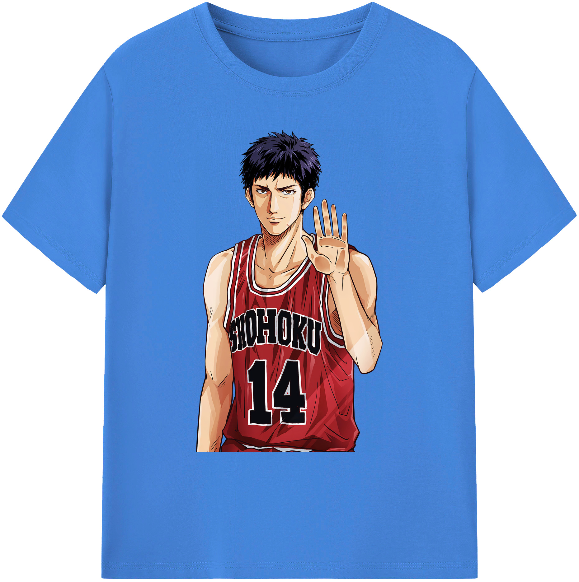 （画像用） SLAM DUNK／スラムダンク 綿100％ メンズ半袖Tシャツ｜肌触りやわらか＆通気性
