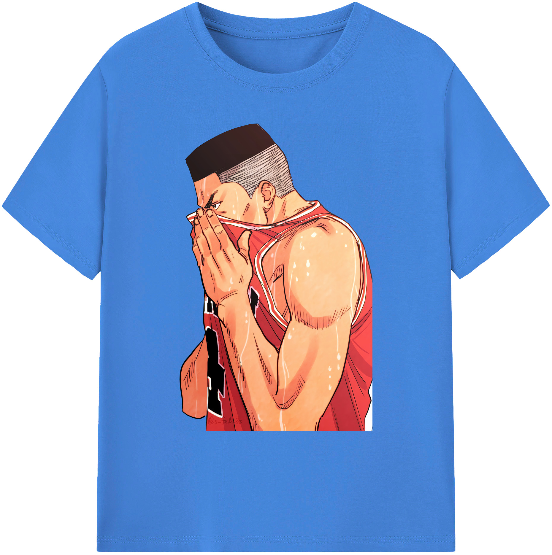 （画像用） SLAM DUNK／スラムダンク 綿100％ メンズ半袖Tシャツ｜肌触りやわらか＆通気性