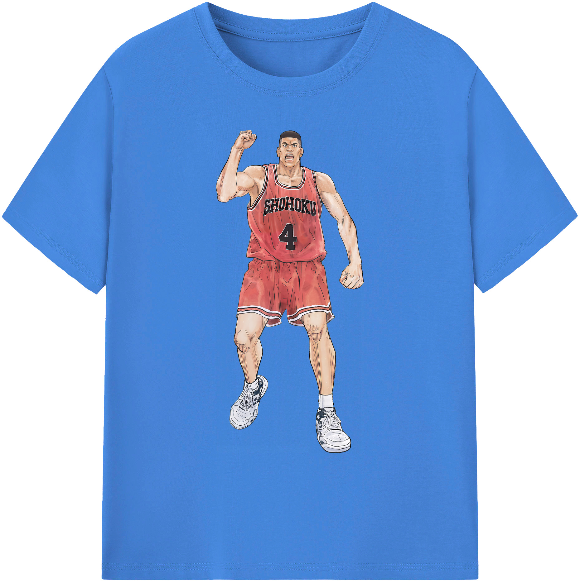（画像用） SLAM DUNK／スラムダンク 綿100％ メンズ半袖Tシャツ｜肌触りやわらか＆通気性
