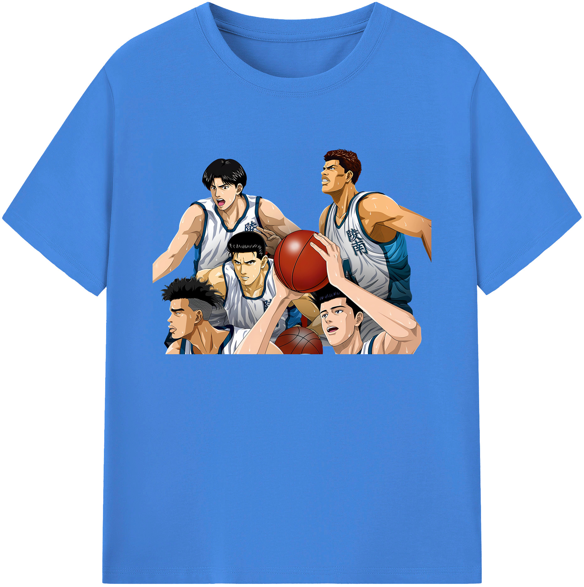 （画像用） SLAM DUNK／スラムダンク 綿100％ メンズ半袖Tシャツ｜肌触りやわらか＆通気性
