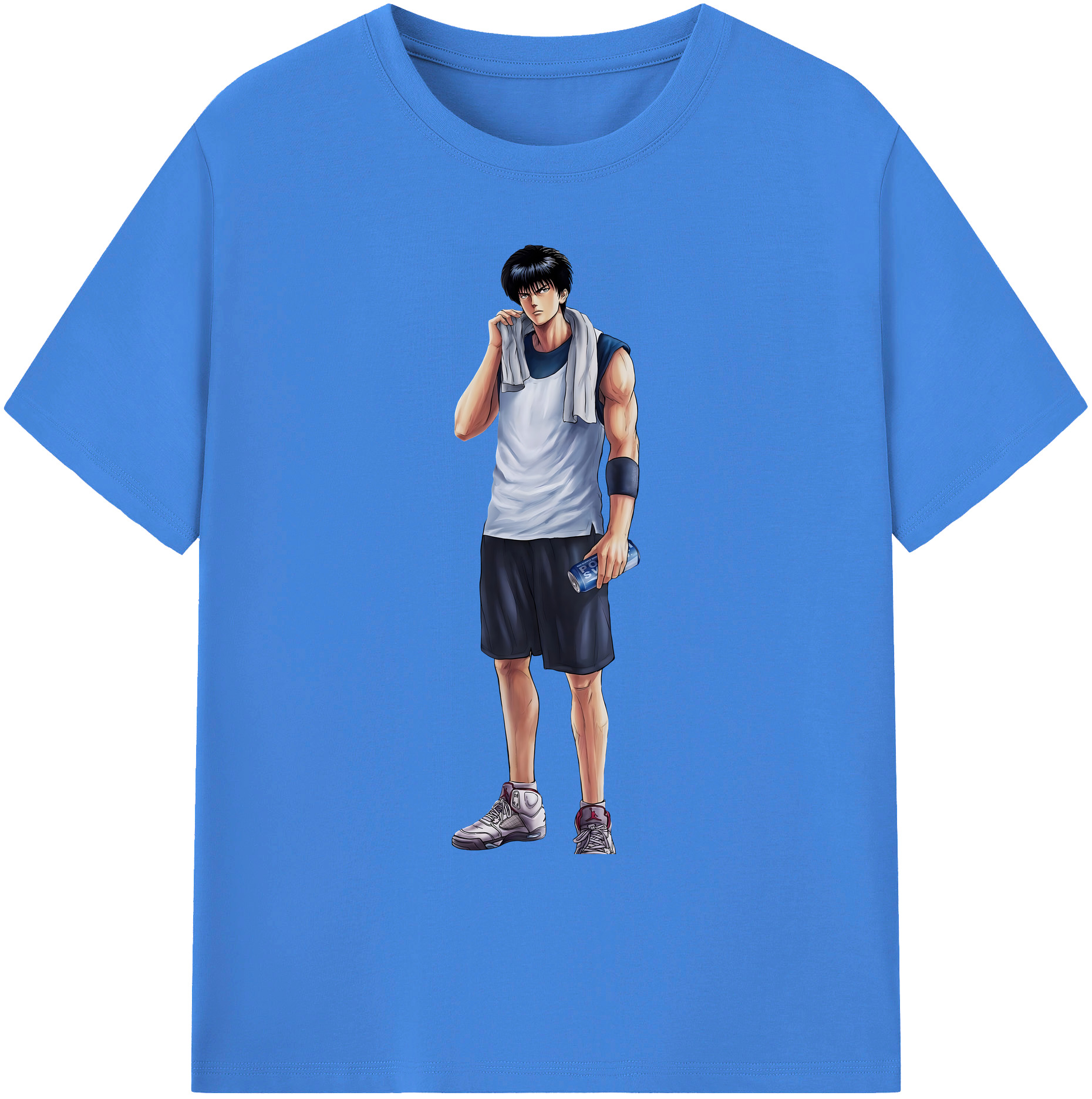 （画像用） SLAM DUNK／スラムダンク 綿100％ メンズ半袖Tシャツ｜肌触りやわらか＆通気性