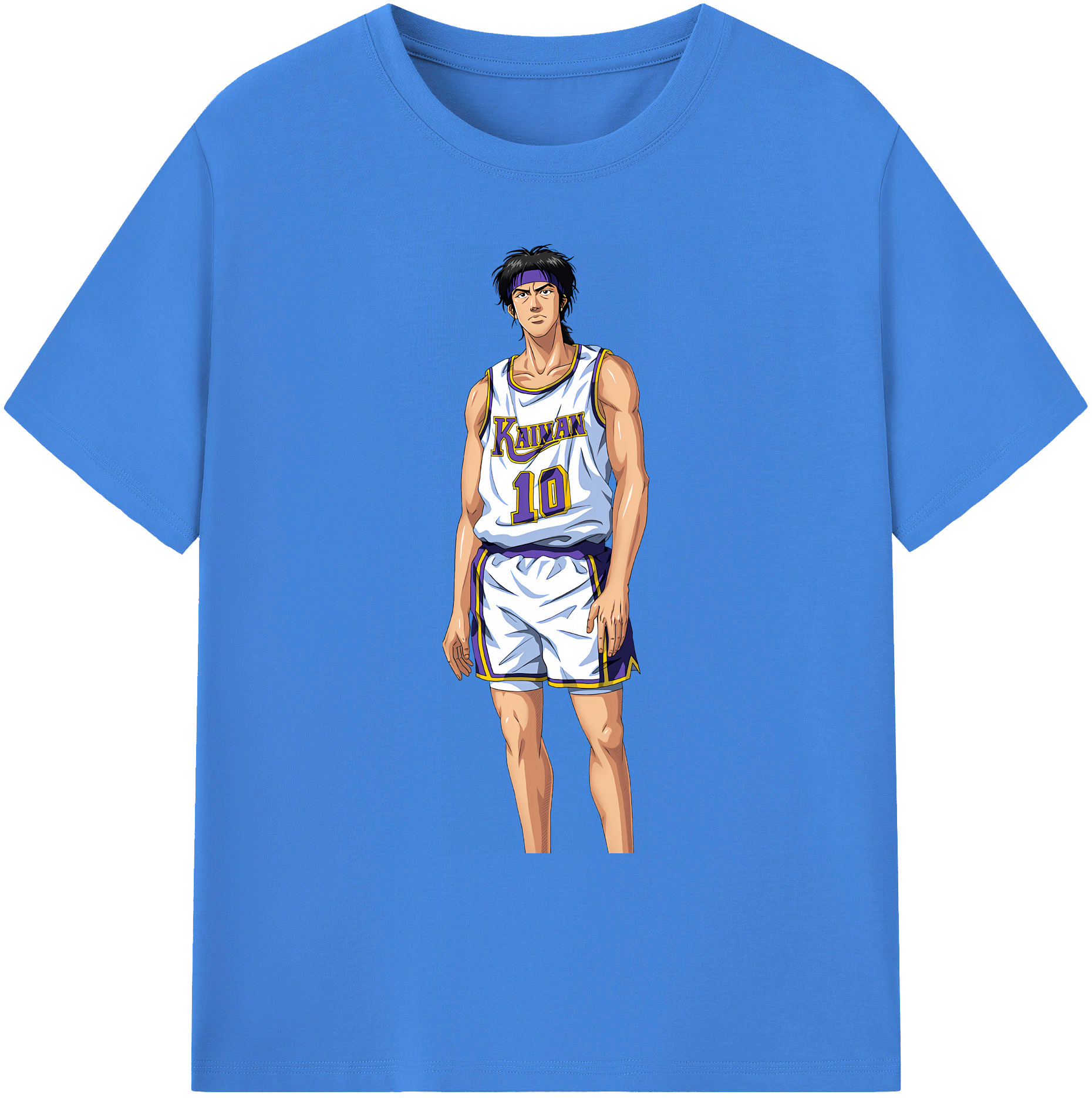 （画像用） SLAM DUNK／スラムダンク 綿100％ メンズ半袖Tシャツ｜肌触りやわらか＆通気性