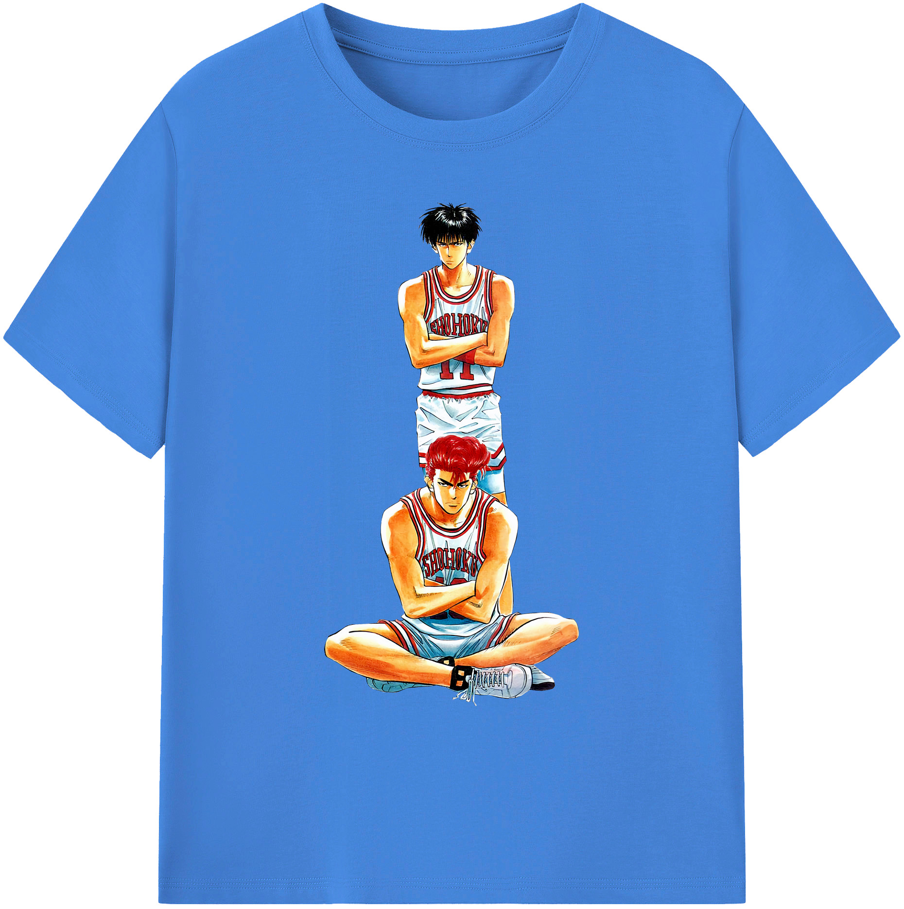 （画像用） SLAM DUNK／スラムダンク 綿100％ メンズ半袖Tシャツ｜肌触りやわらか＆通気性