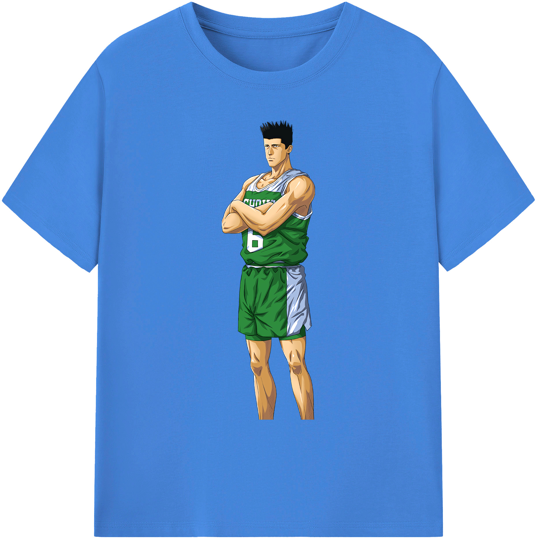 （画像用） SLAM DUNK／スラムダンク 綿100％ メンズ半袖Tシャツ｜肌触りやわらか＆通気性