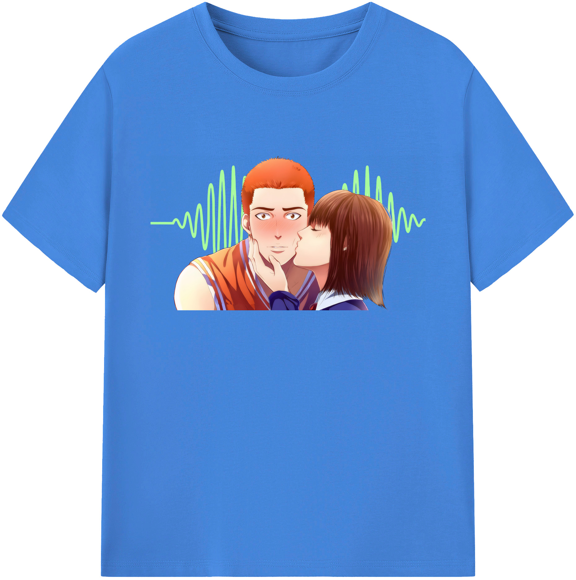 （画像用） SLAM DUNK／スラムダンク 綿100％ メンズ半袖Tシャツ｜肌触りやわらか＆通気性