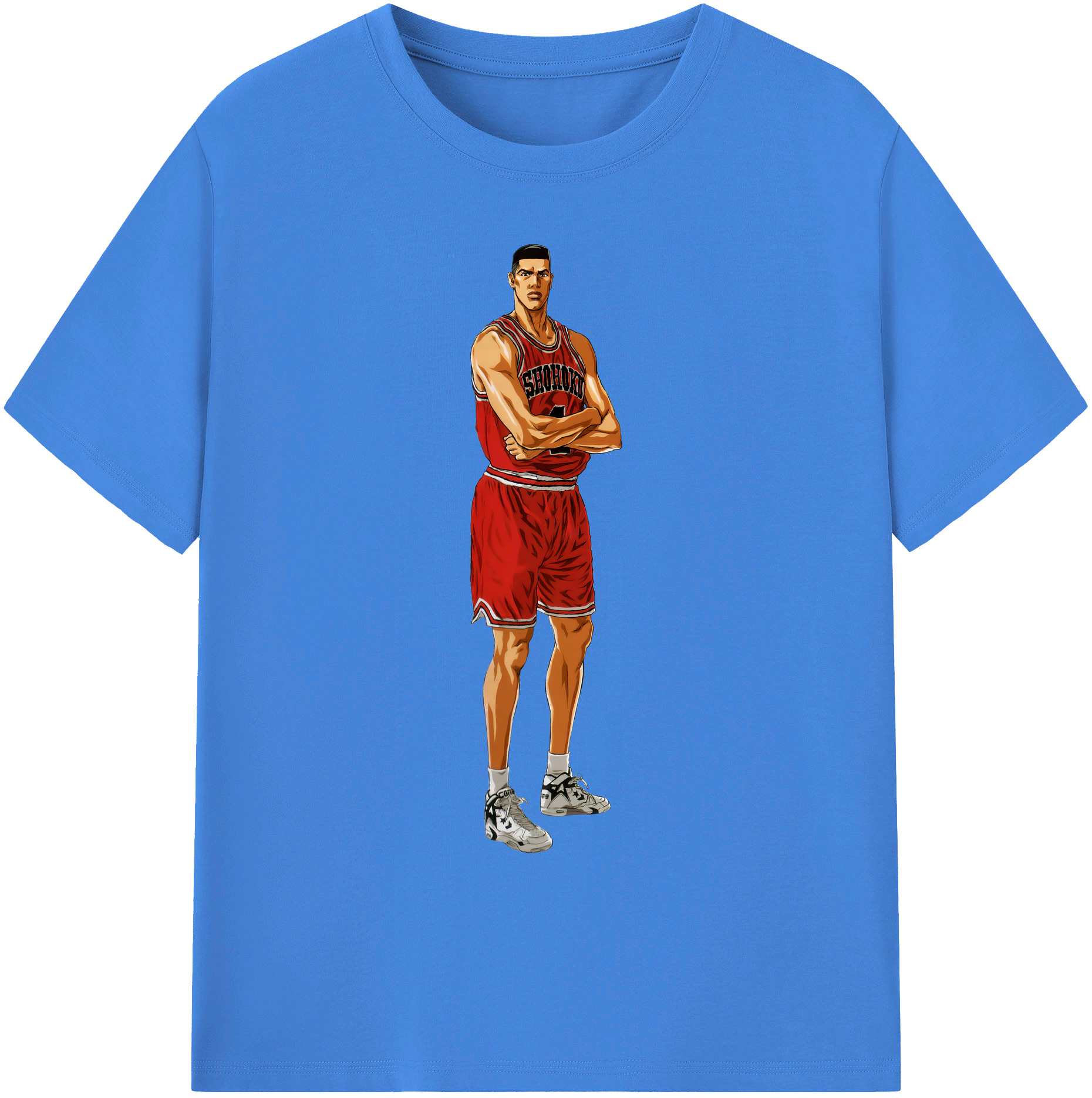 （画像用） SLAM DUNK／スラムダンク 綿100％ メンズ半袖Tシャツ｜肌触りやわらか＆通気性