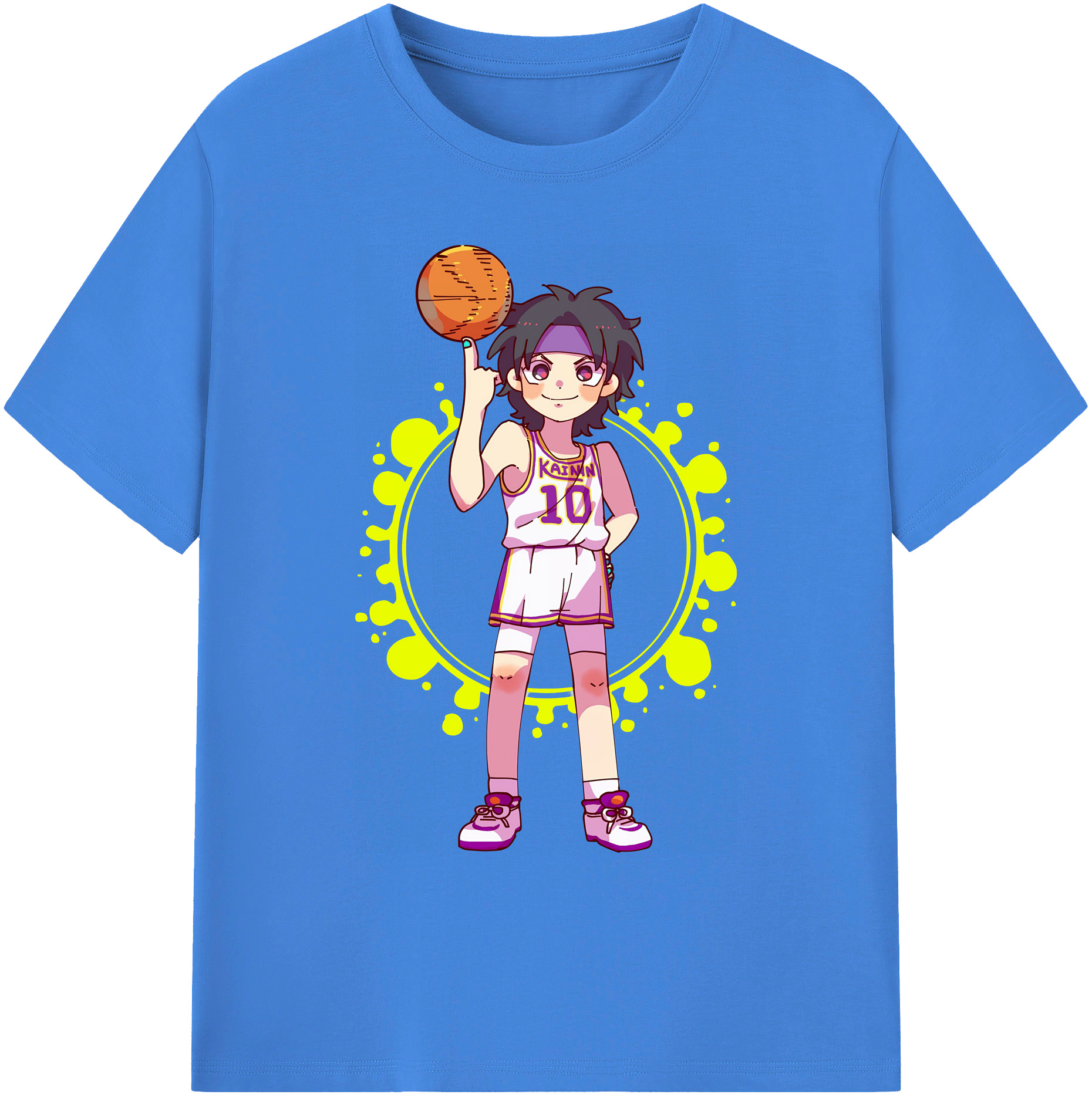 （画像用） SLAM DUNK／スラムダンク 綿100％ メンズ半袖Tシャツ｜肌触りやわらか＆通気性