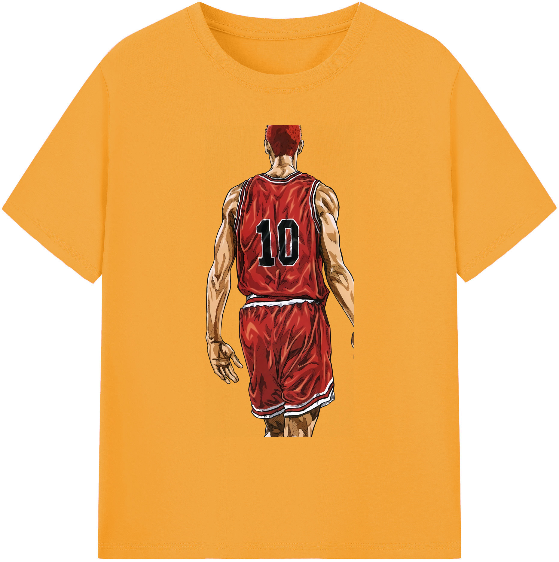 （画像用） SLAM DUNK／スラムダンク 綿100％ メンズ半袖Tシャツ｜肌触りやわらか＆通気性
