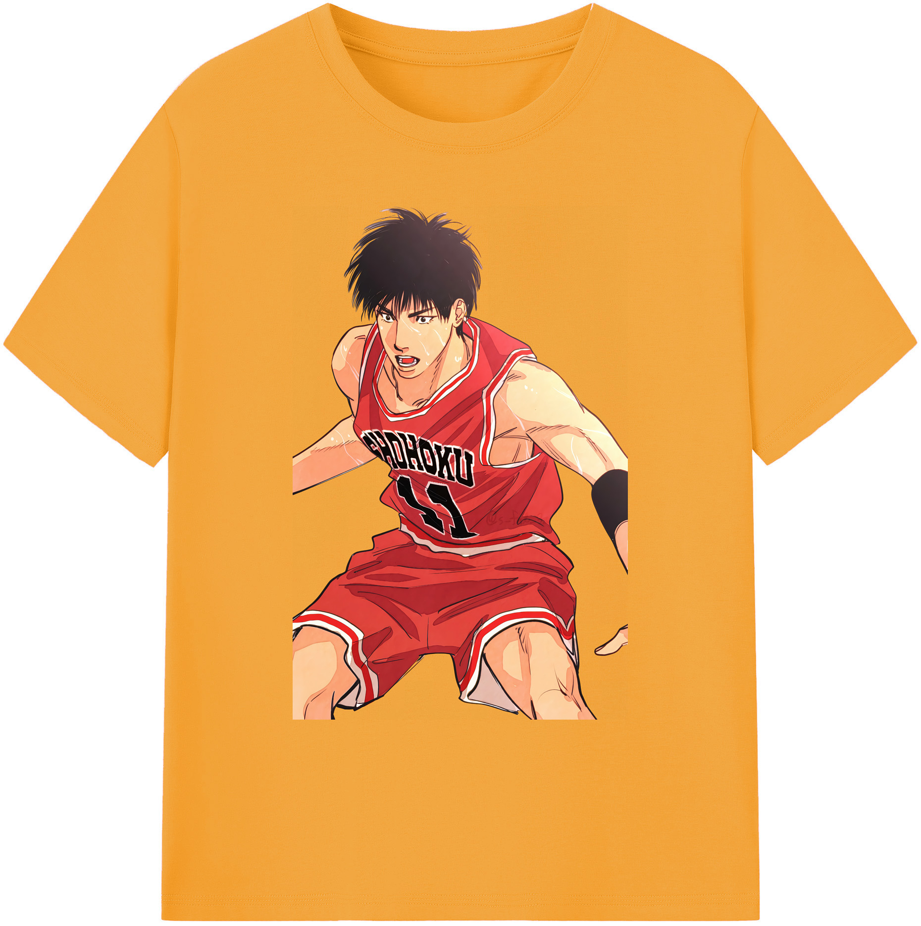 （画像用） SLAM DUNK／スラムダンク 綿100％ メンズ半袖Tシャツ｜肌触りやわらか＆通気性