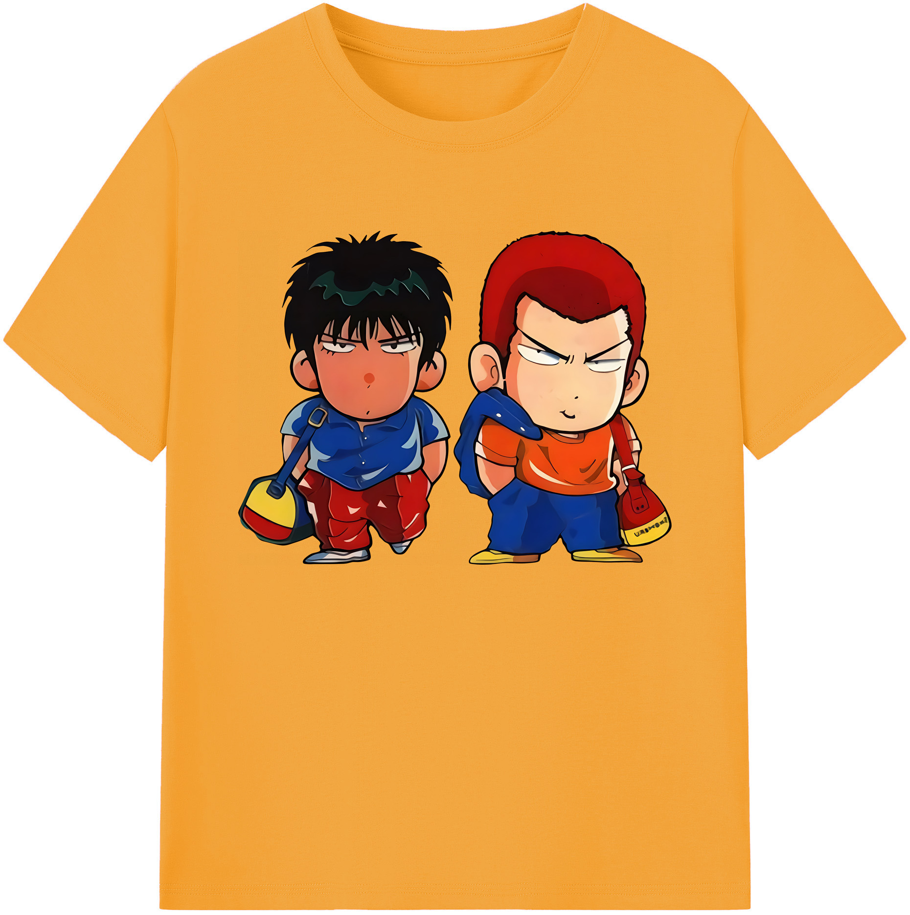 （画像用） SLAM DUNK／スラムダンク 綿100％ メンズ半袖Tシャツ｜肌触りやわらか＆通気性