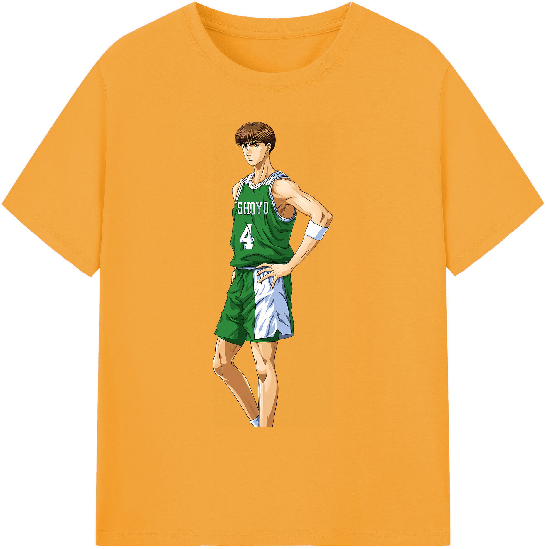 （画像用） SLAM DUNK／スラムダンク 綿100％ メンズ半袖Tシャツ｜肌触りやわらか＆通気性