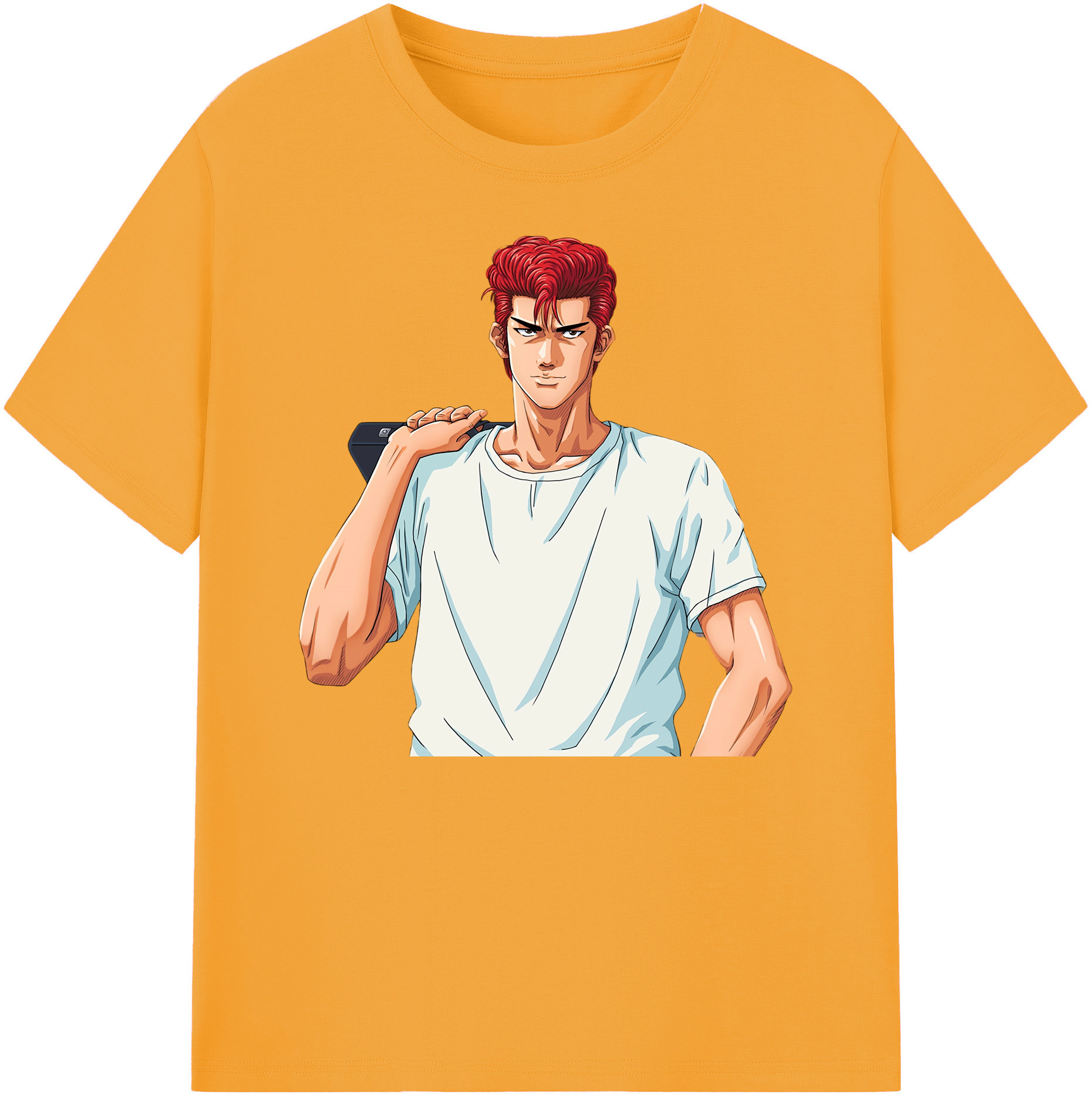 （画像用） SLAM DUNK／スラムダンク 綿100％ メンズ半袖Tシャツ｜肌触りやわらか＆通気性