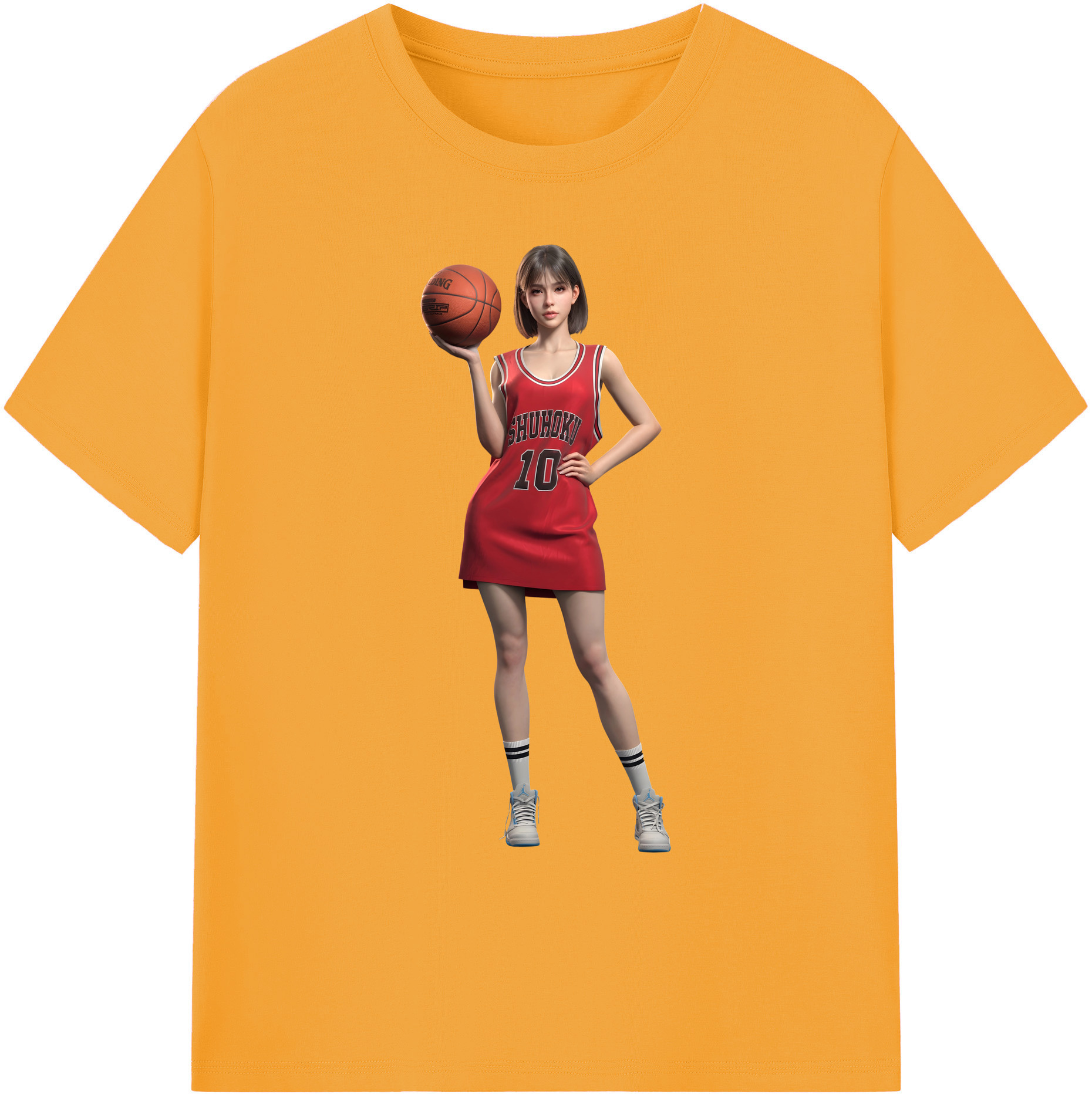 （画像用） SLAM DUNK／スラムダンク 綿100％ メンズ半袖Tシャツ｜肌触りやわらか＆通気性